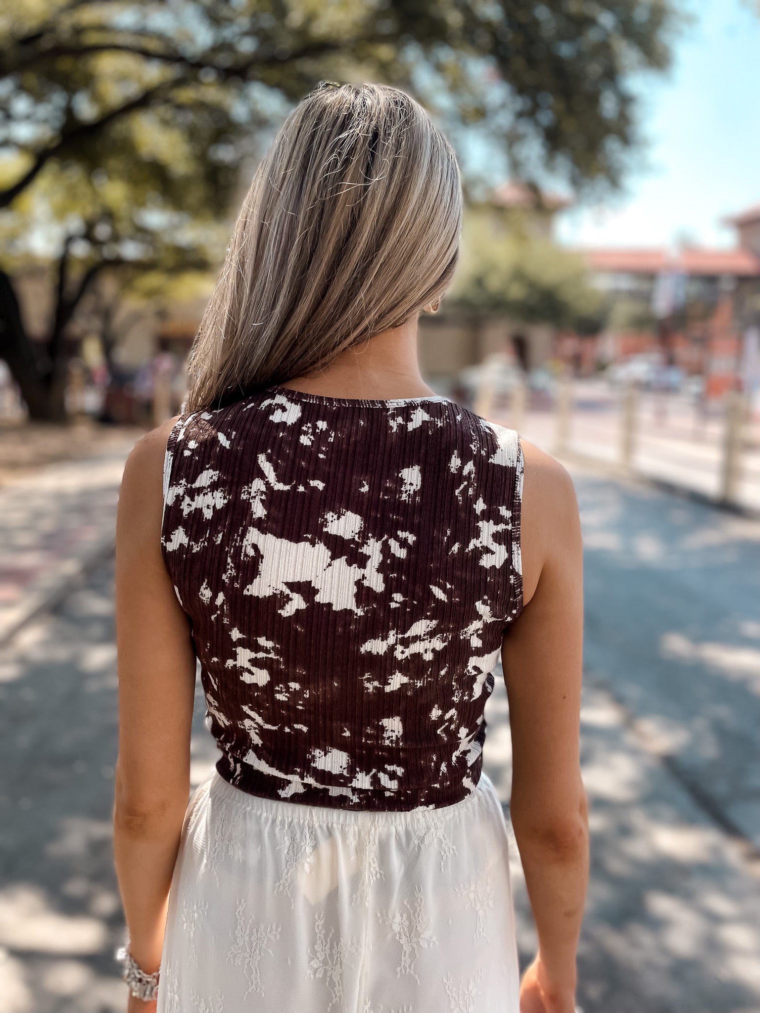 Sleeveless Cattleman Top