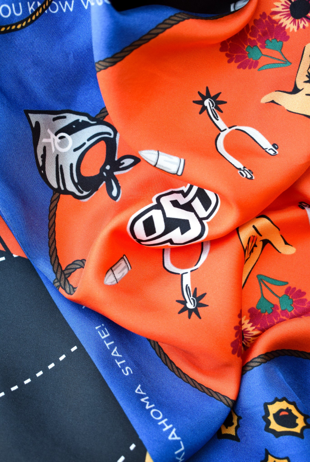 OSU Cowboys Silk Scarf