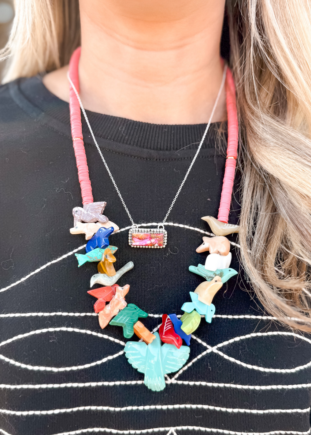 Thunderbird Fetish Necklace
