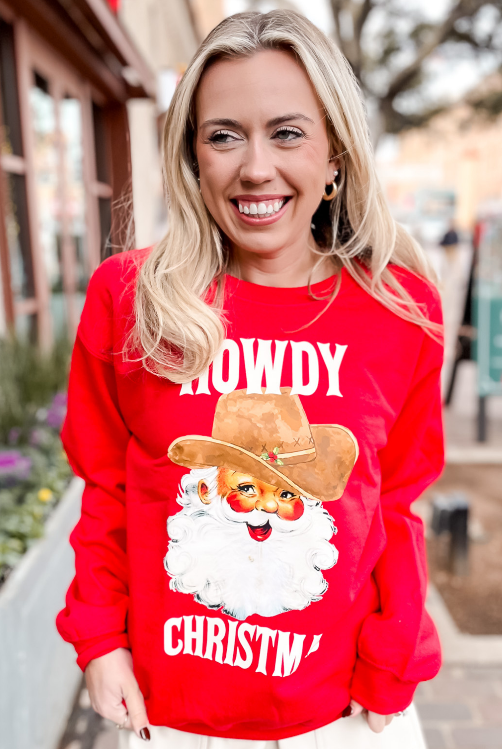 Howdy Christmas Sweatshirt