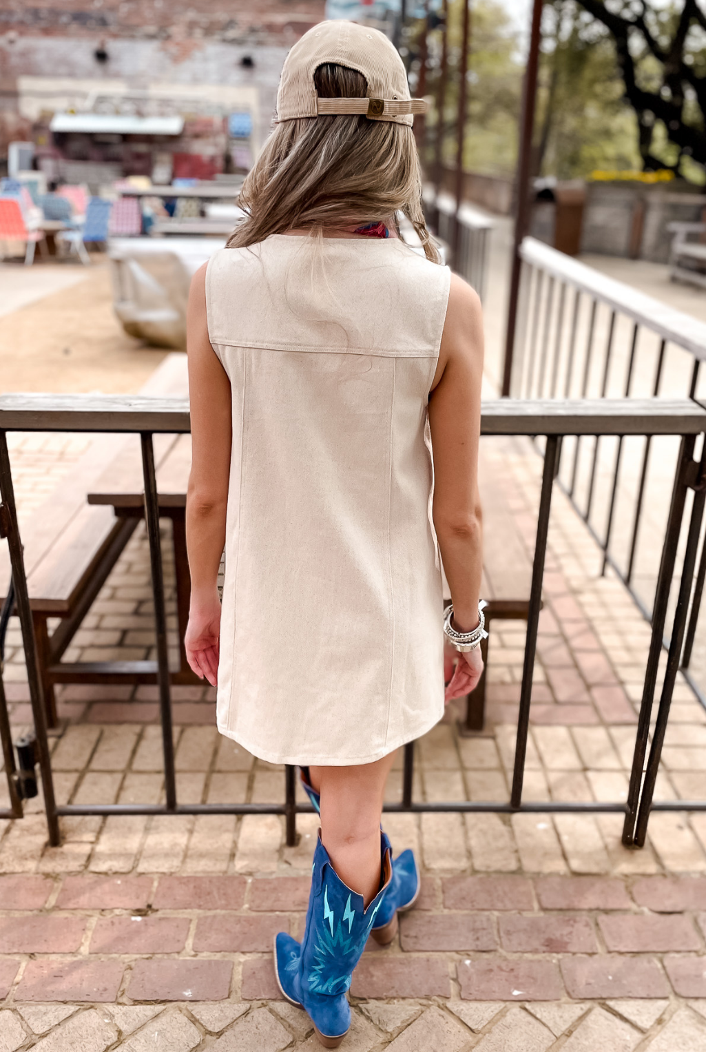Safari Denim Dress