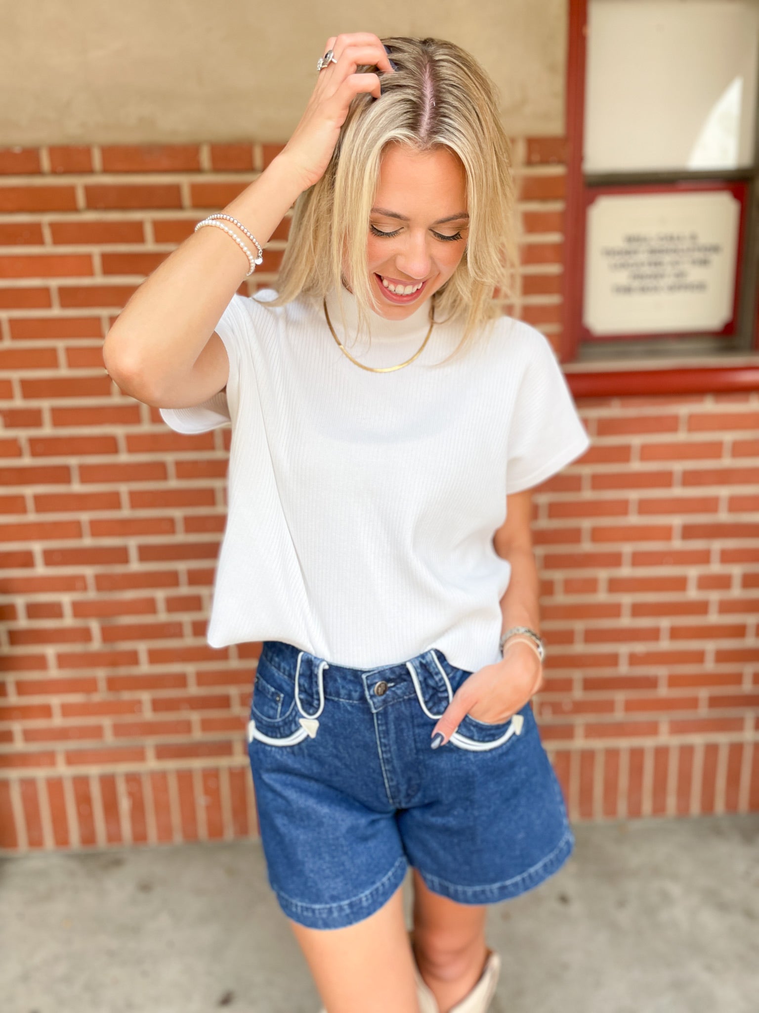 Box It Up Sweater - Ivory