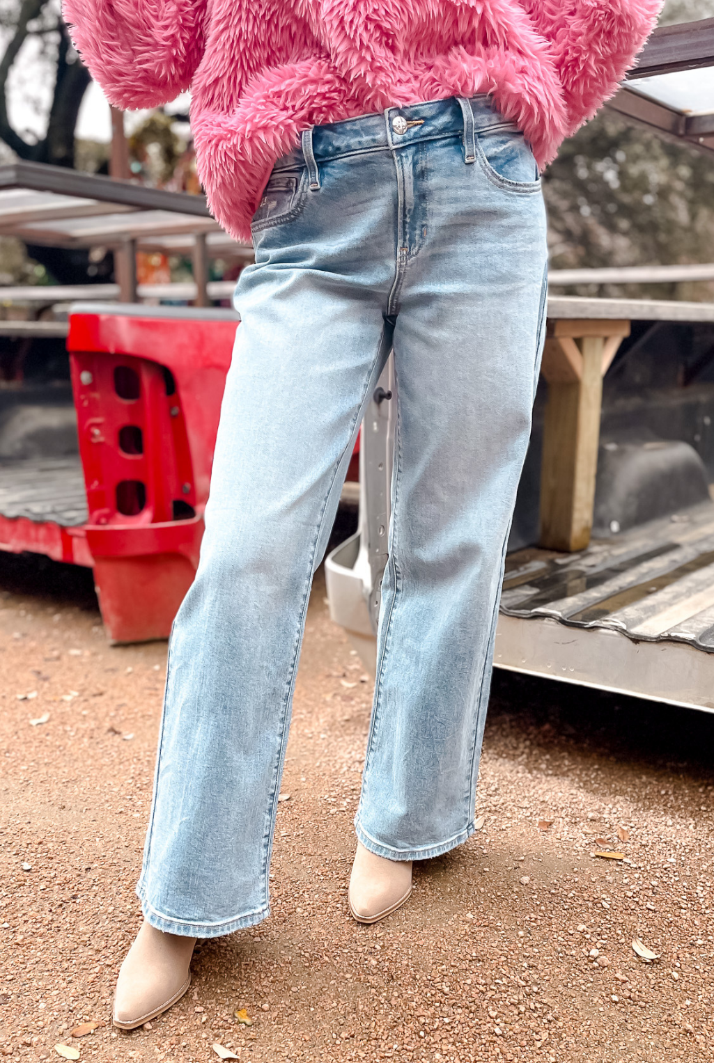 Missy Wide Leg Jean - Denim