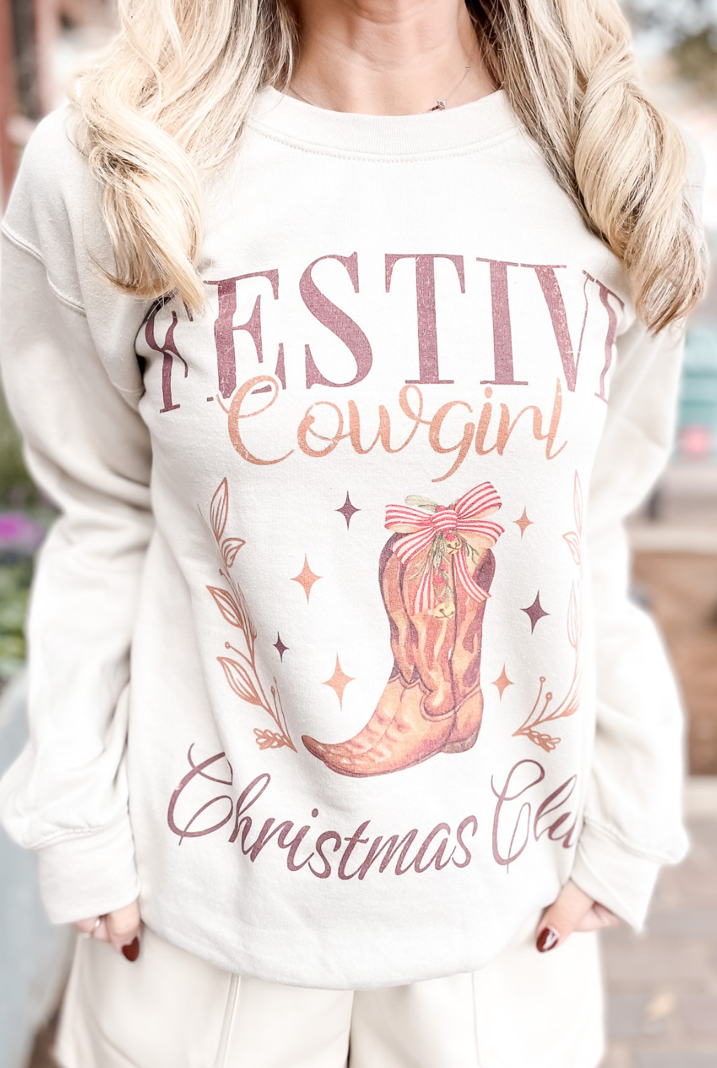 Festive Christmas Club Sweatshirt
