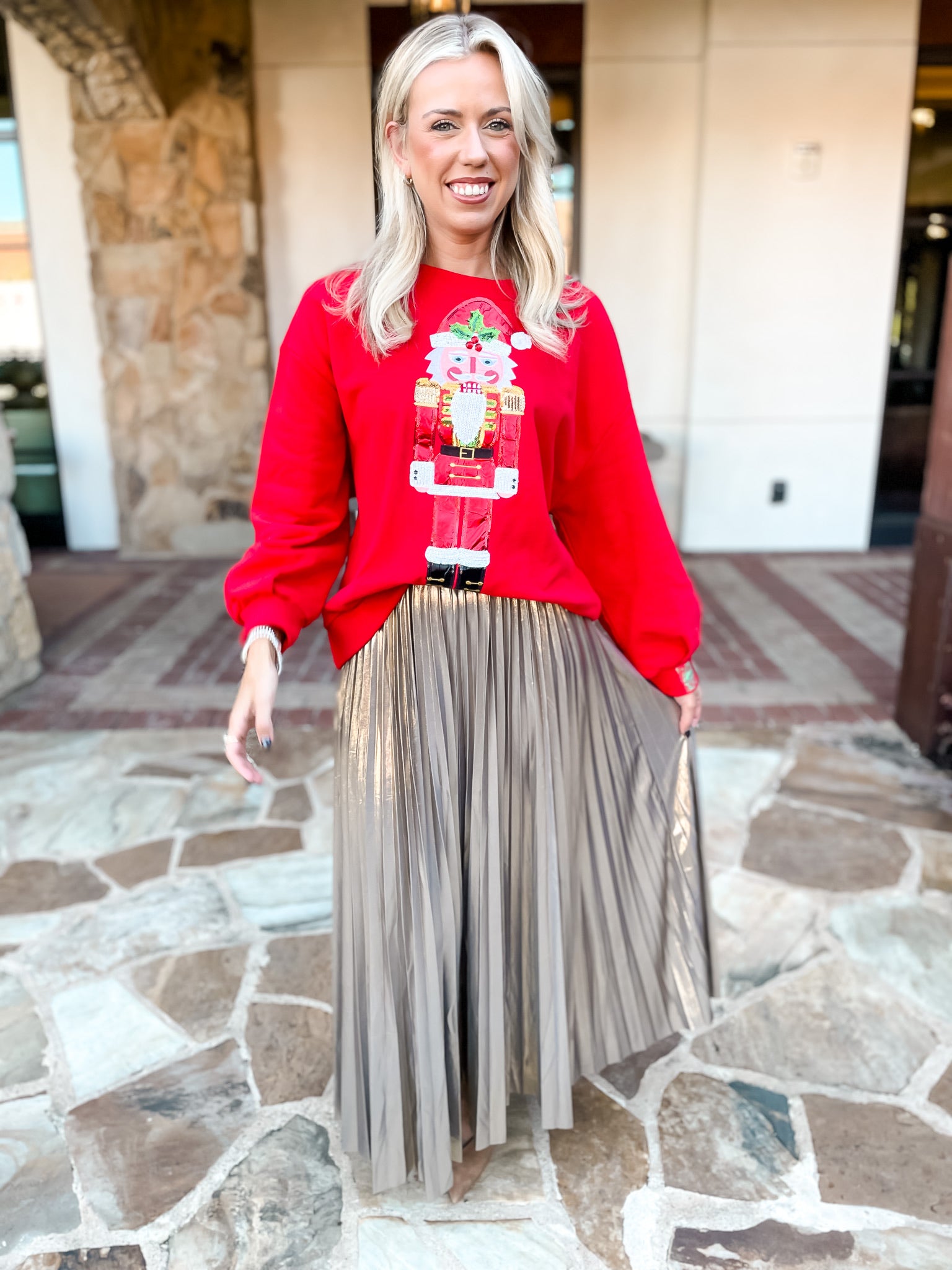 Santa Nutcracker Sweatshirt