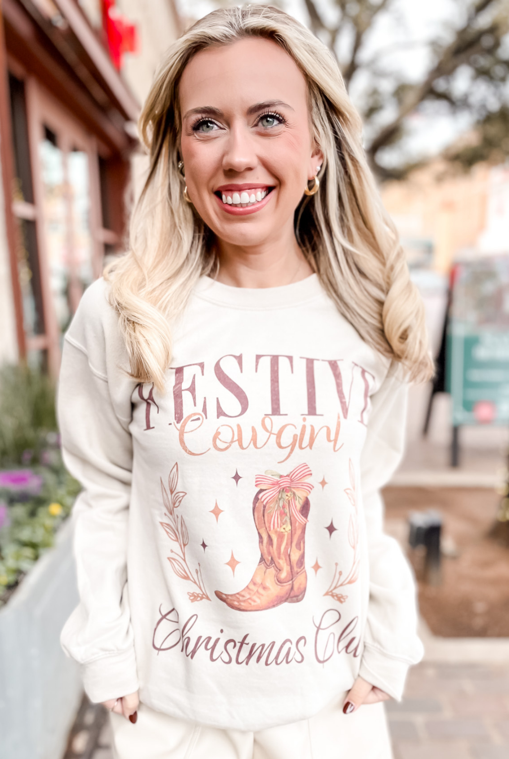 Festive Christmas Club Sweatshirt