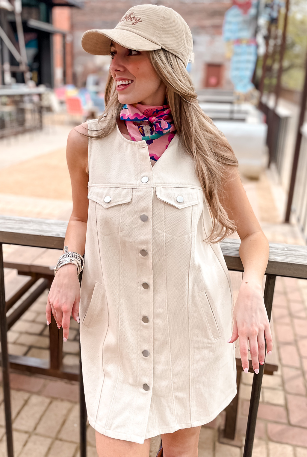 Safari Denim Dress