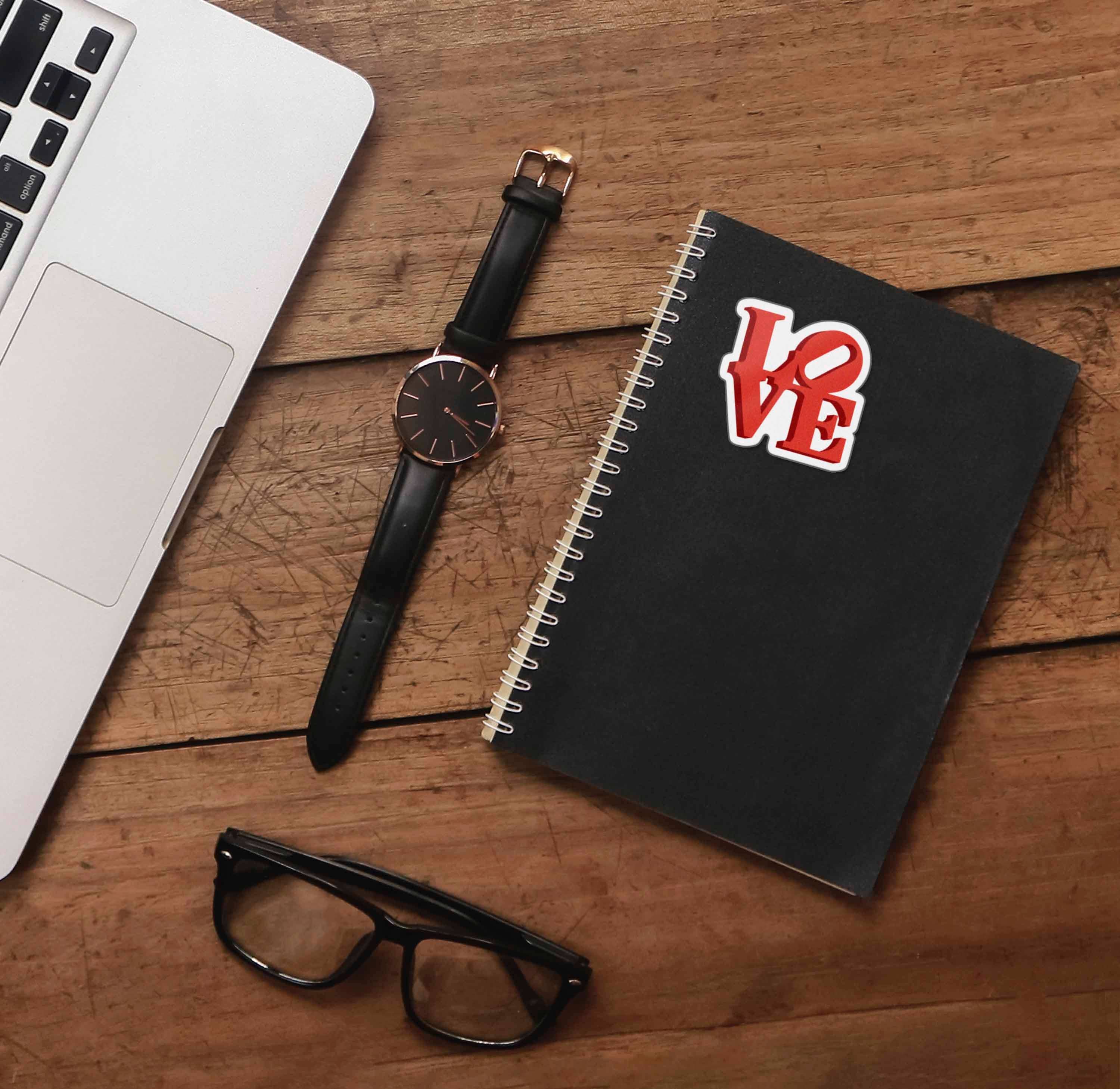 LOVE Sticker - Tucker Brown