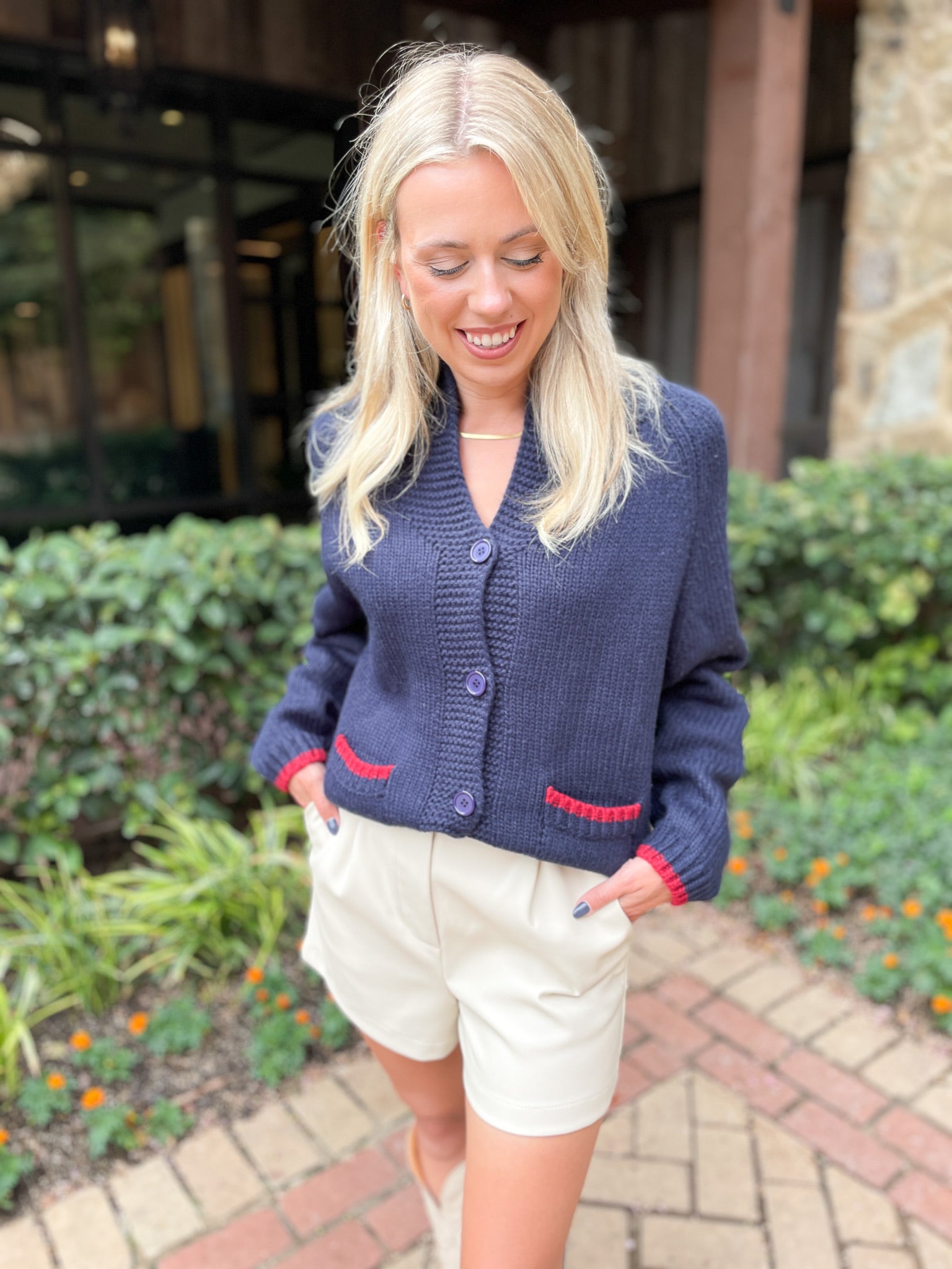 USA Varsity Flag Cardigan