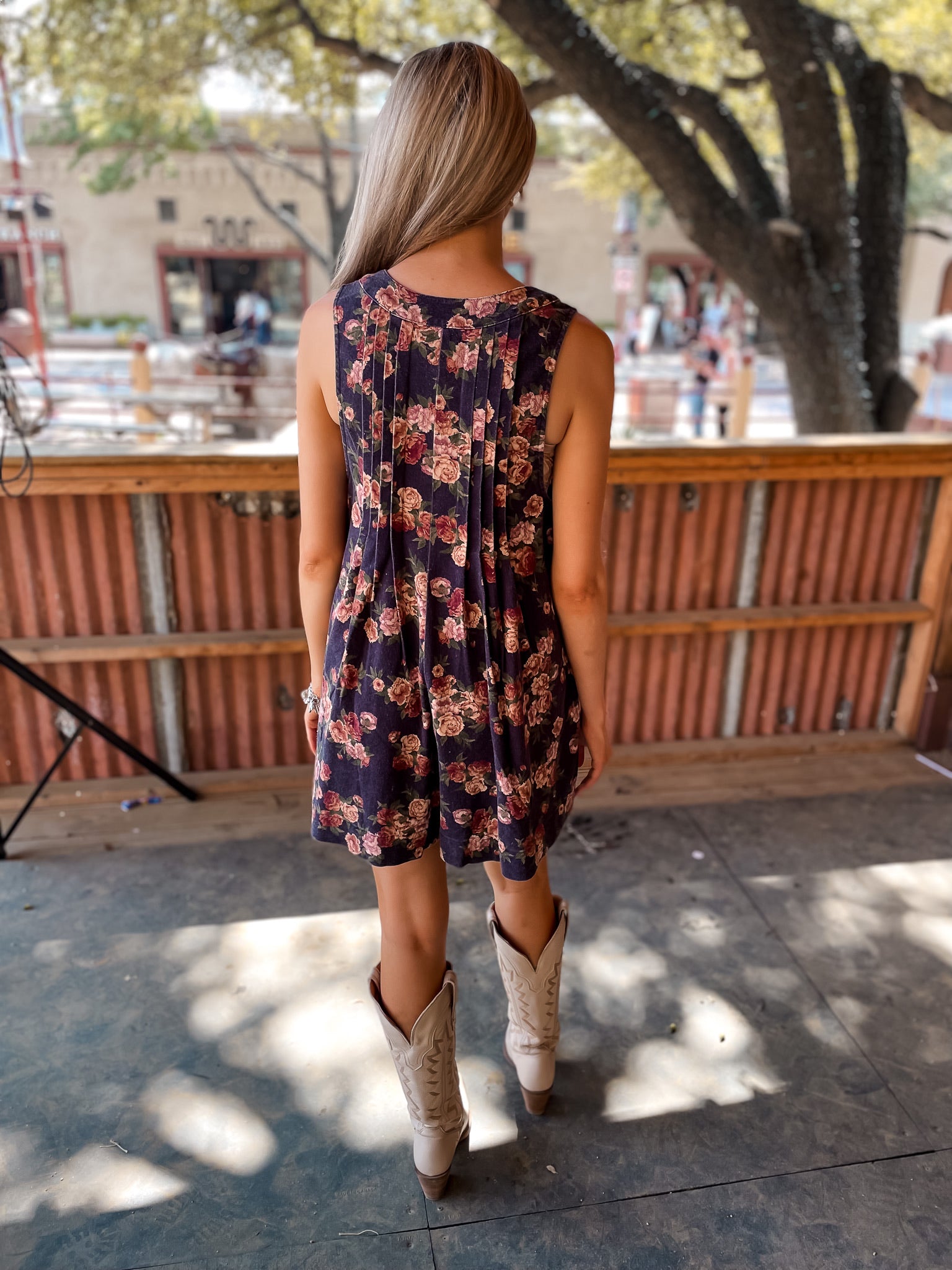 Lacy's Garden Floral Romper