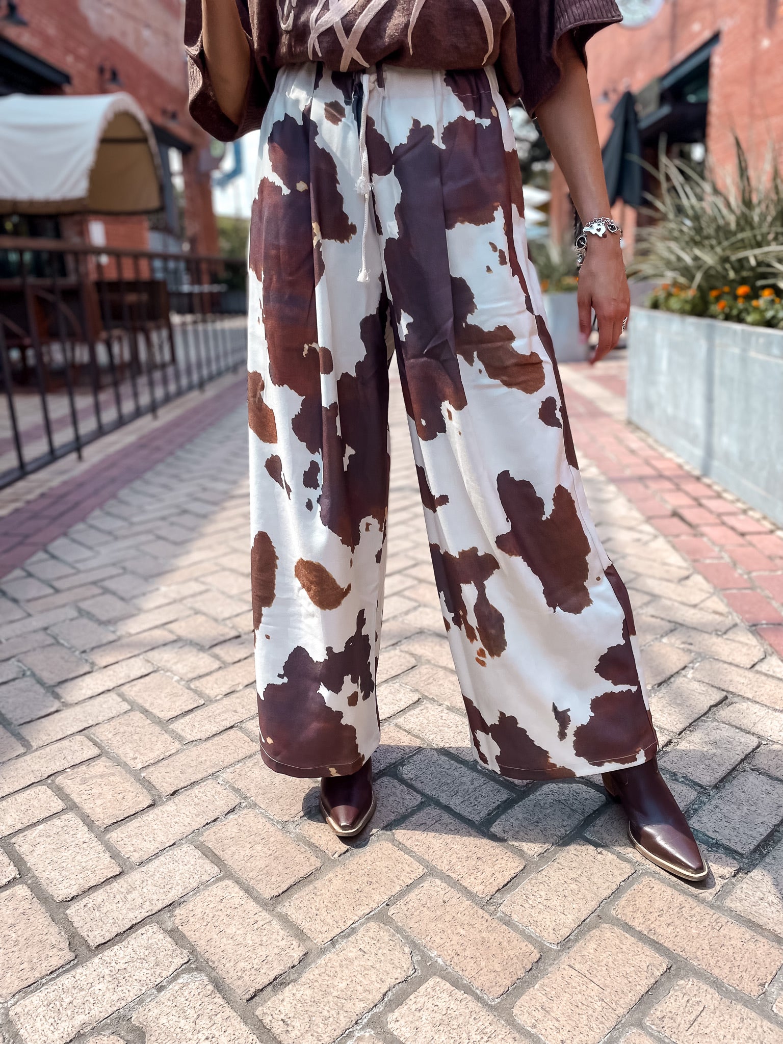 Rustic Ranch Wide Leg Pants