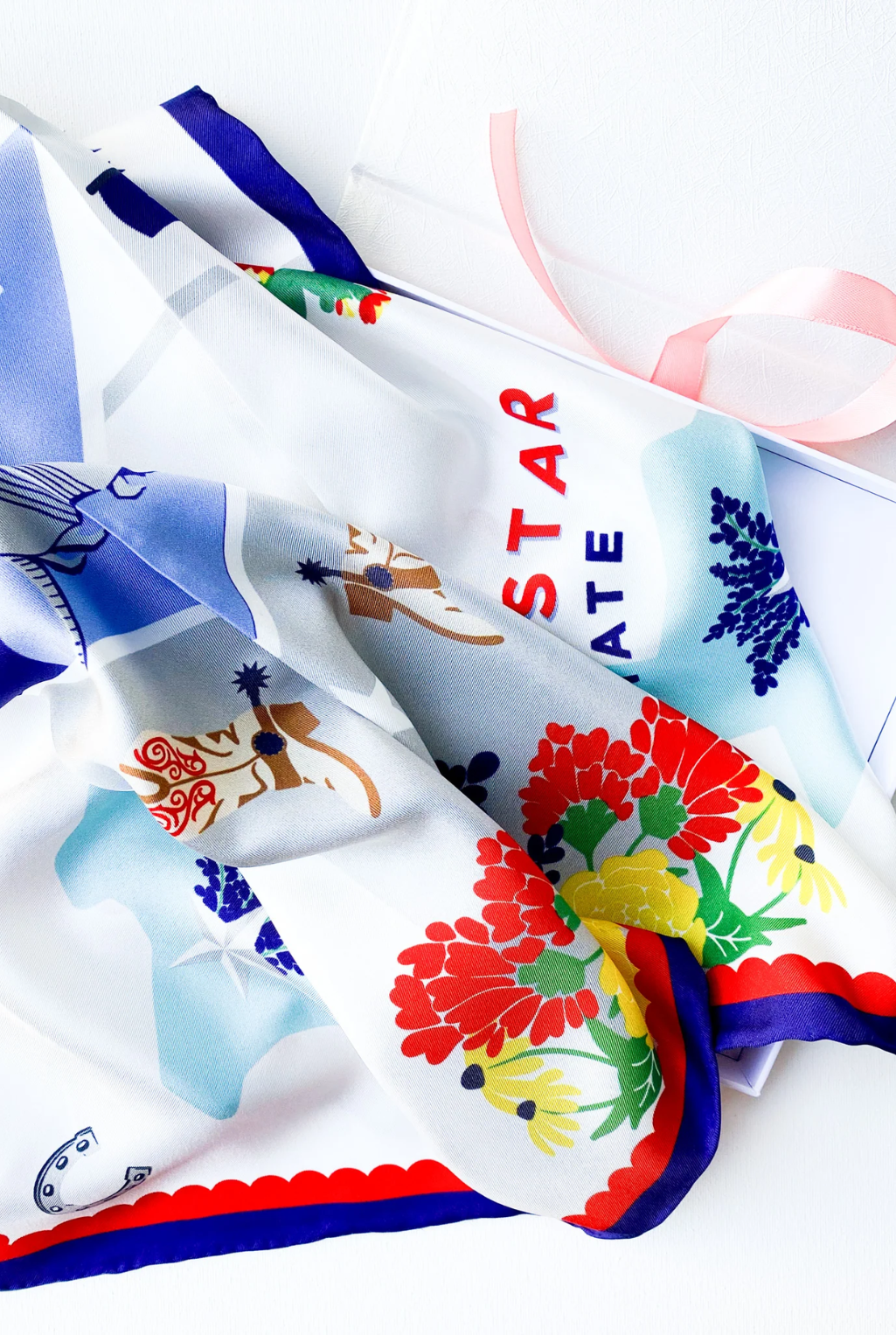 Lone Star State Silk Scarf