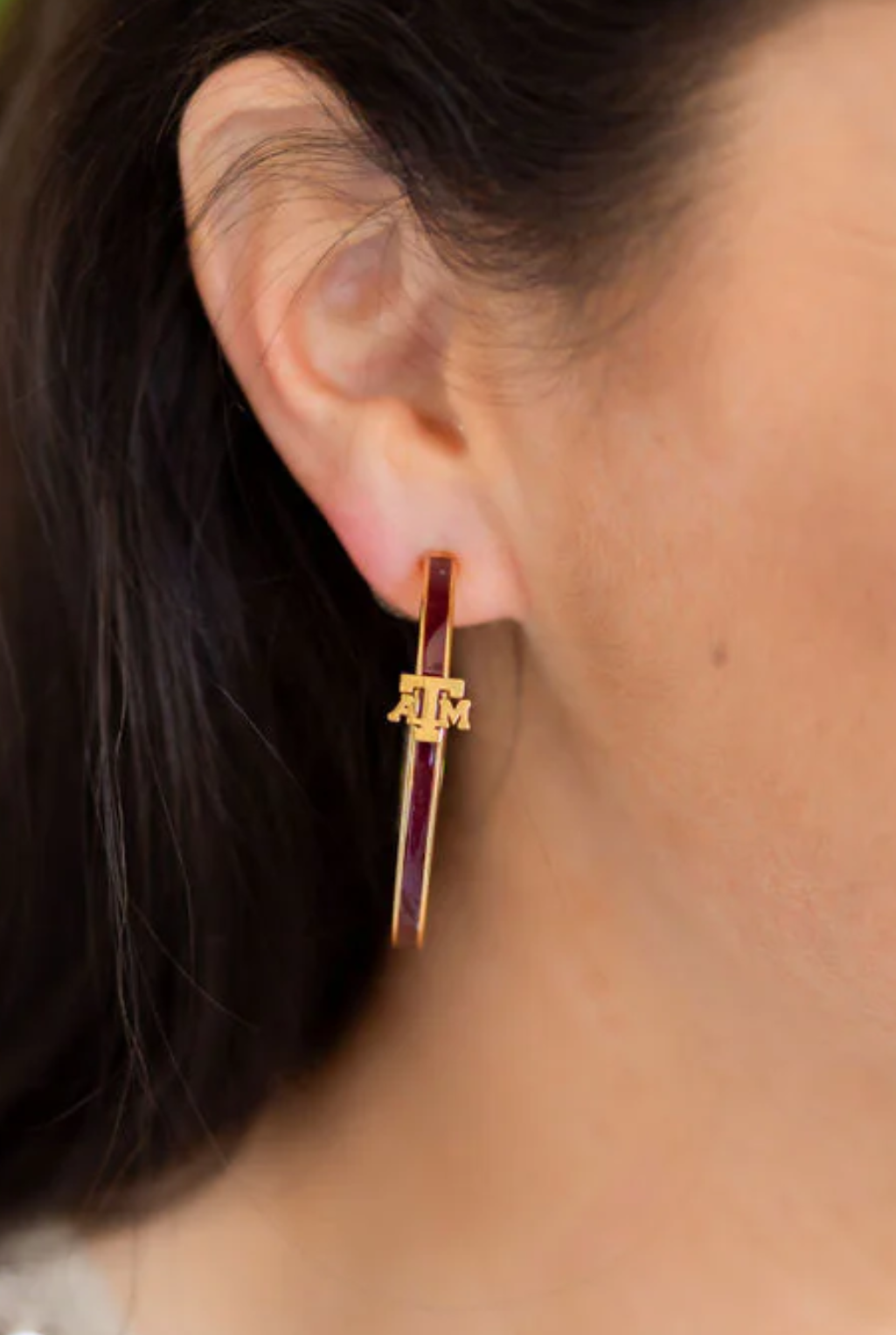 A&M Hoop Earring
