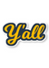 Y'all Sticker - Tucker Brown