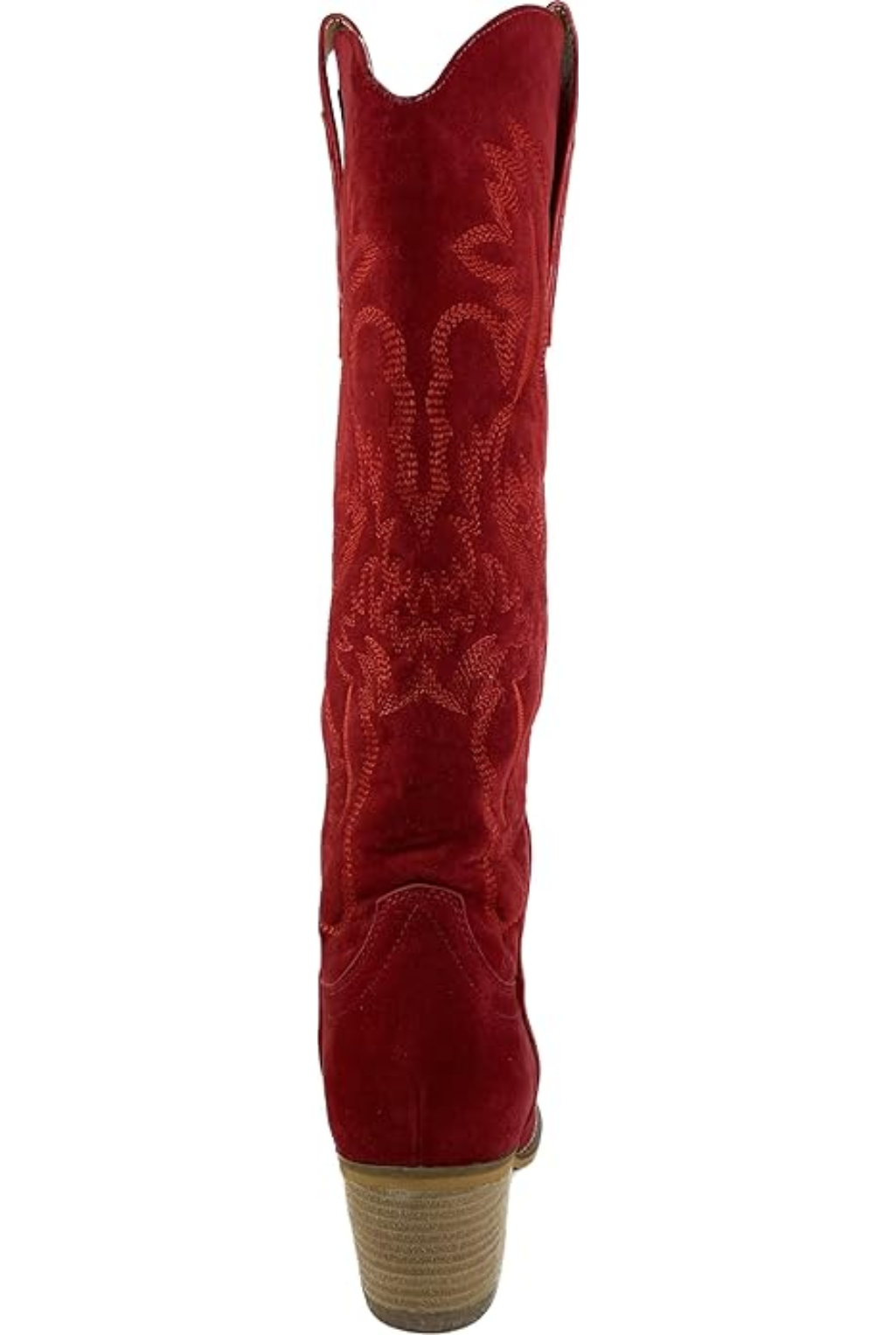 Suede Hanan Boot - Red