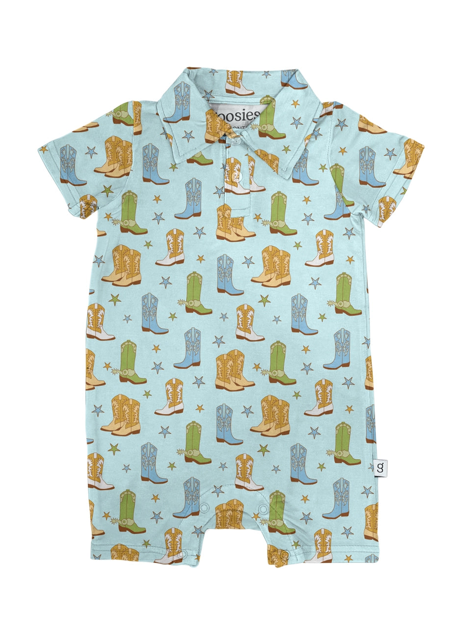 Boots & Stars Infant Romper