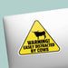 Distracted By Cows Sticker - Tucker Brown