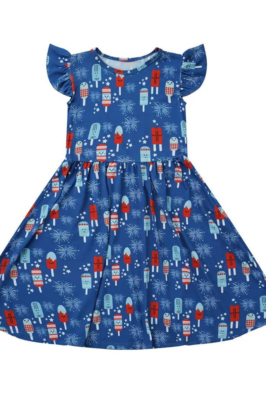4th Of July Party Pops Twirl Dress