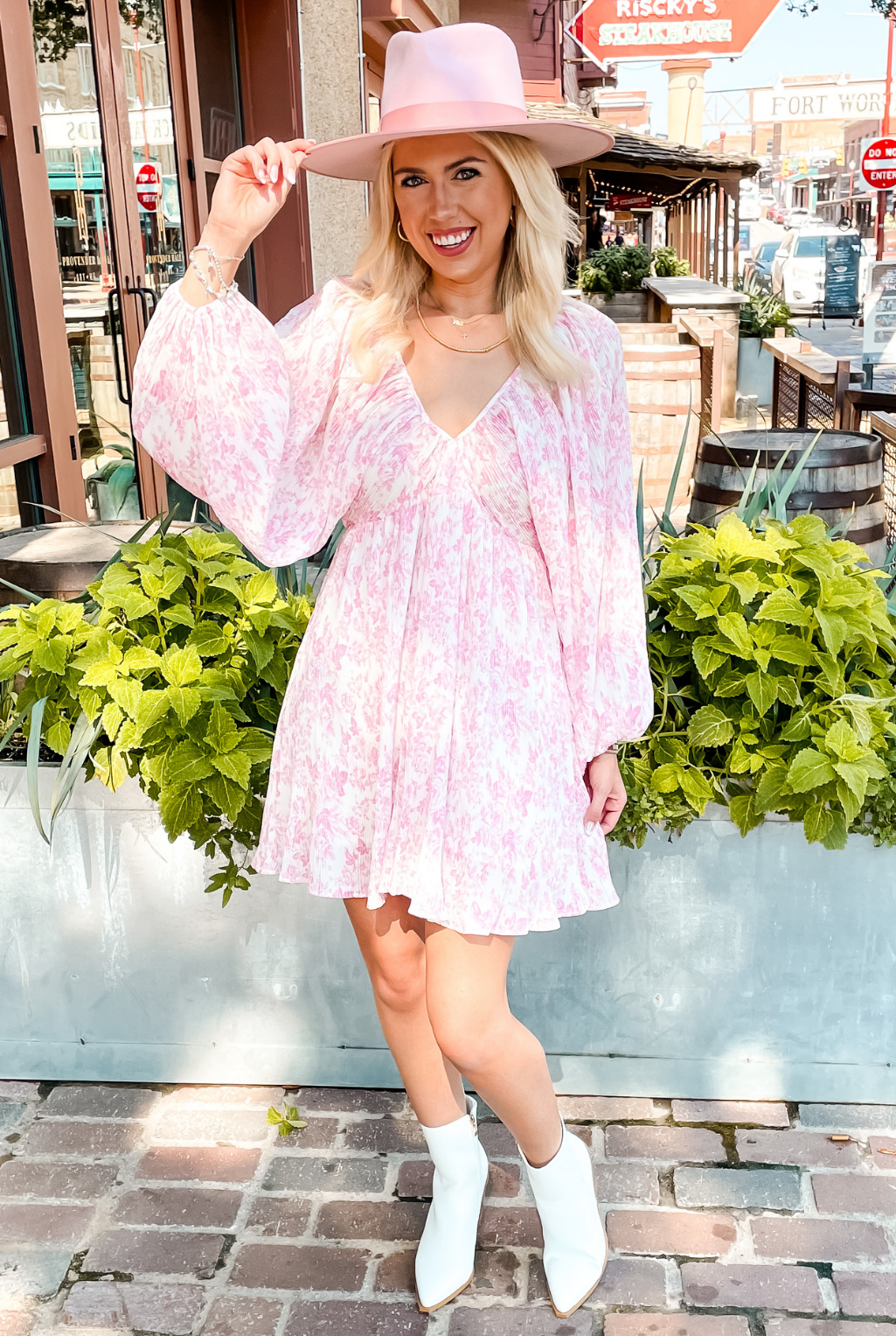 Garden Toile Dress