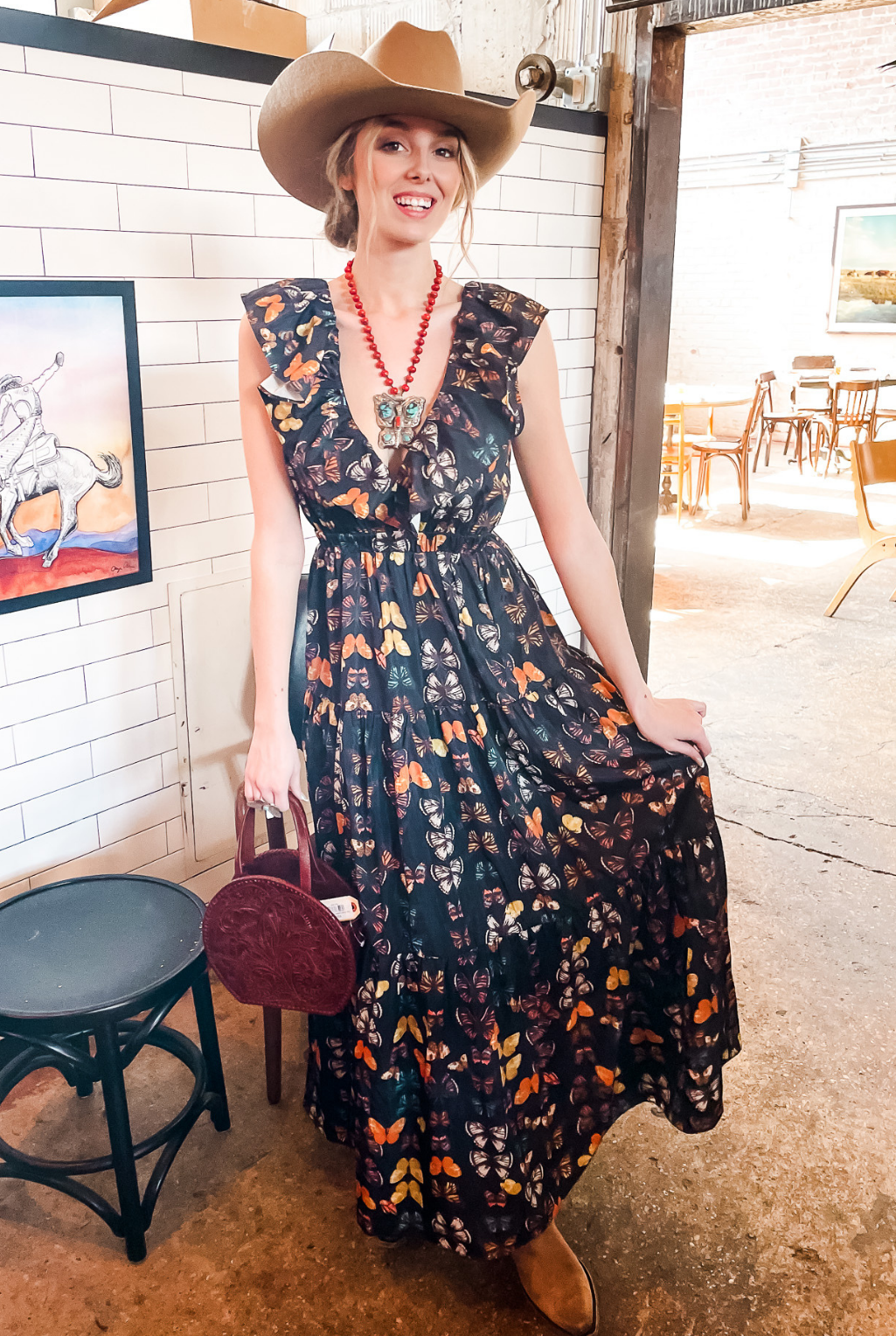 Crawford Mariposa Maxi Dress