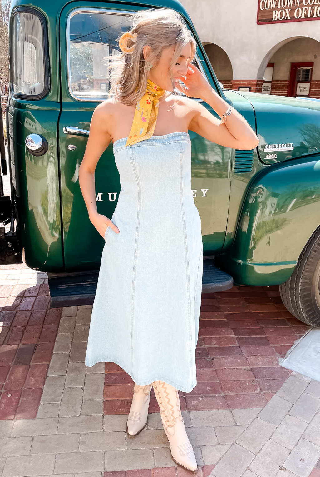Delilah Denim Dress