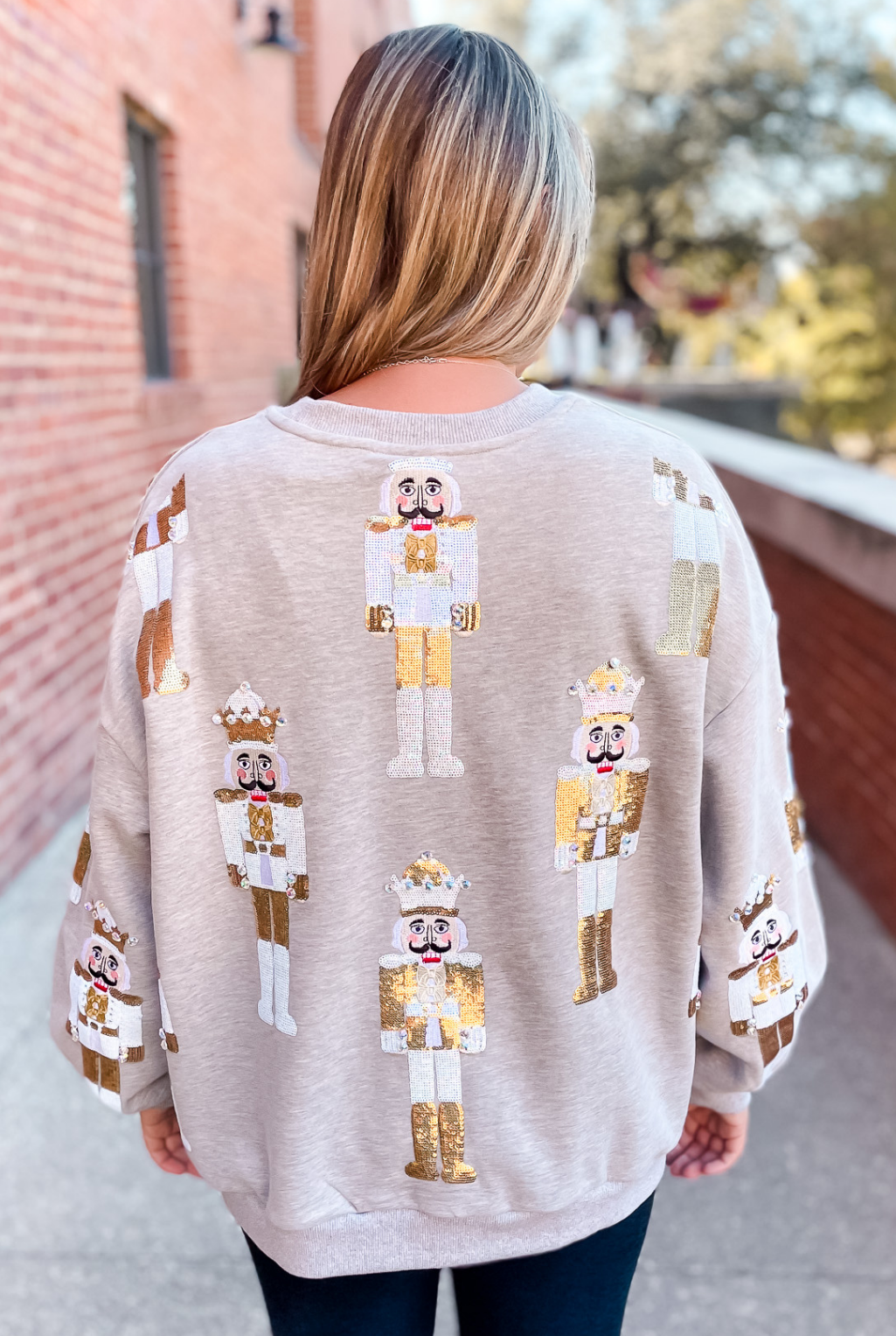 Queen Of Sparkles - Golden Nutcracker Sweatshirt