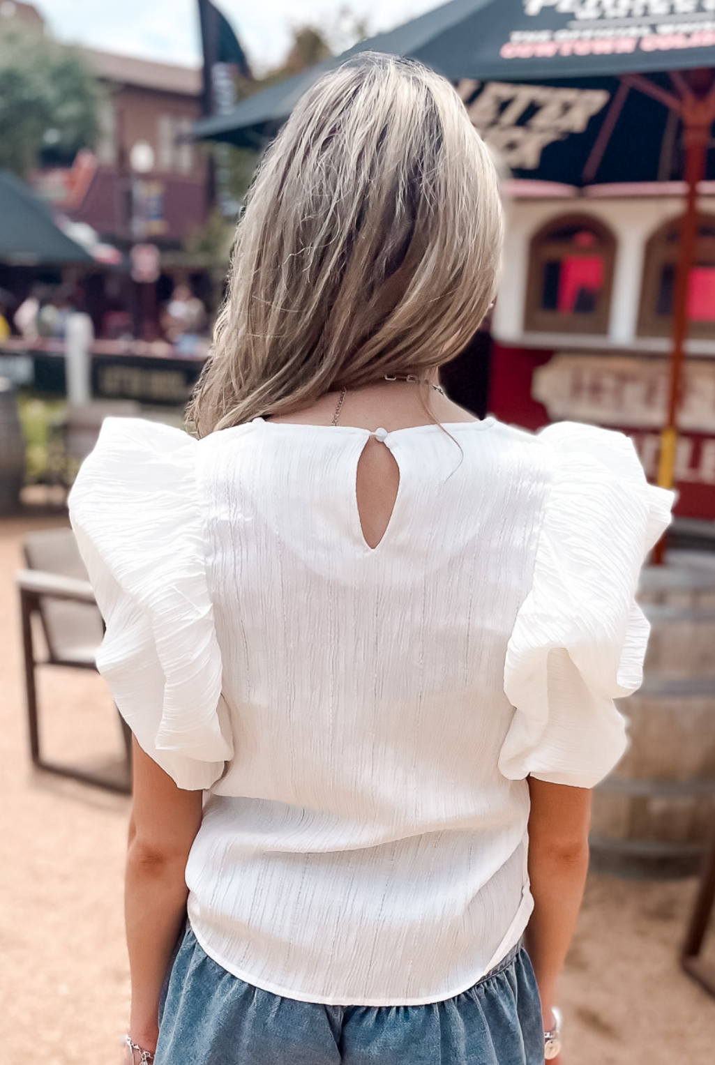 Colada Ruffle Top