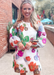 Floral Organza Dress - Multi - Tucker Brown