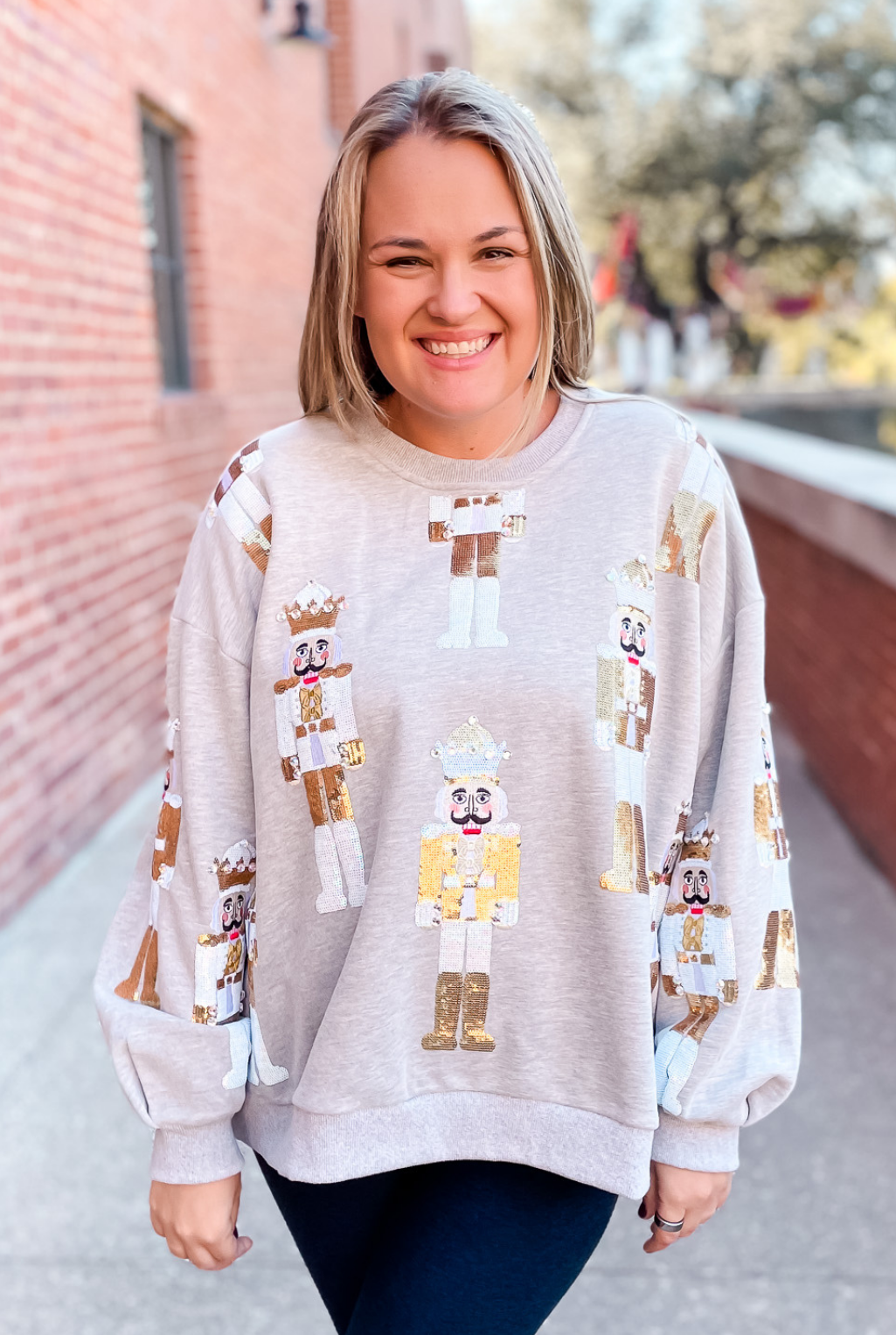 Queen Of Sparkles - Golden Nutcracker Sweatshirt