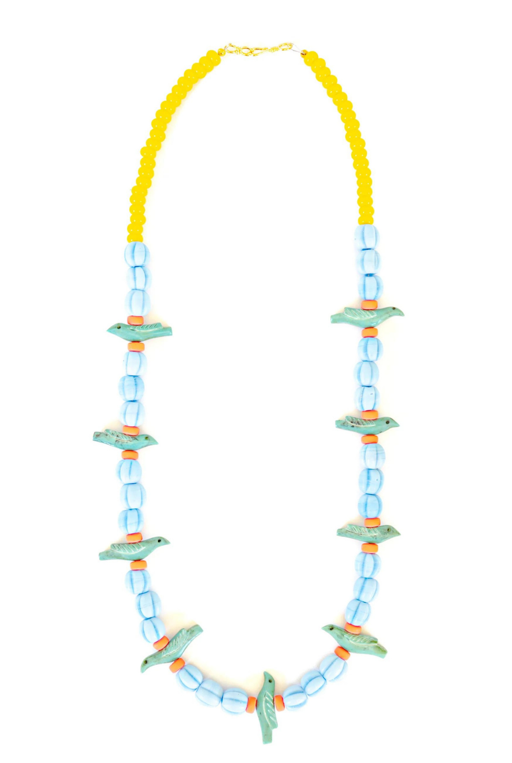 Turquoise Bird Necklace