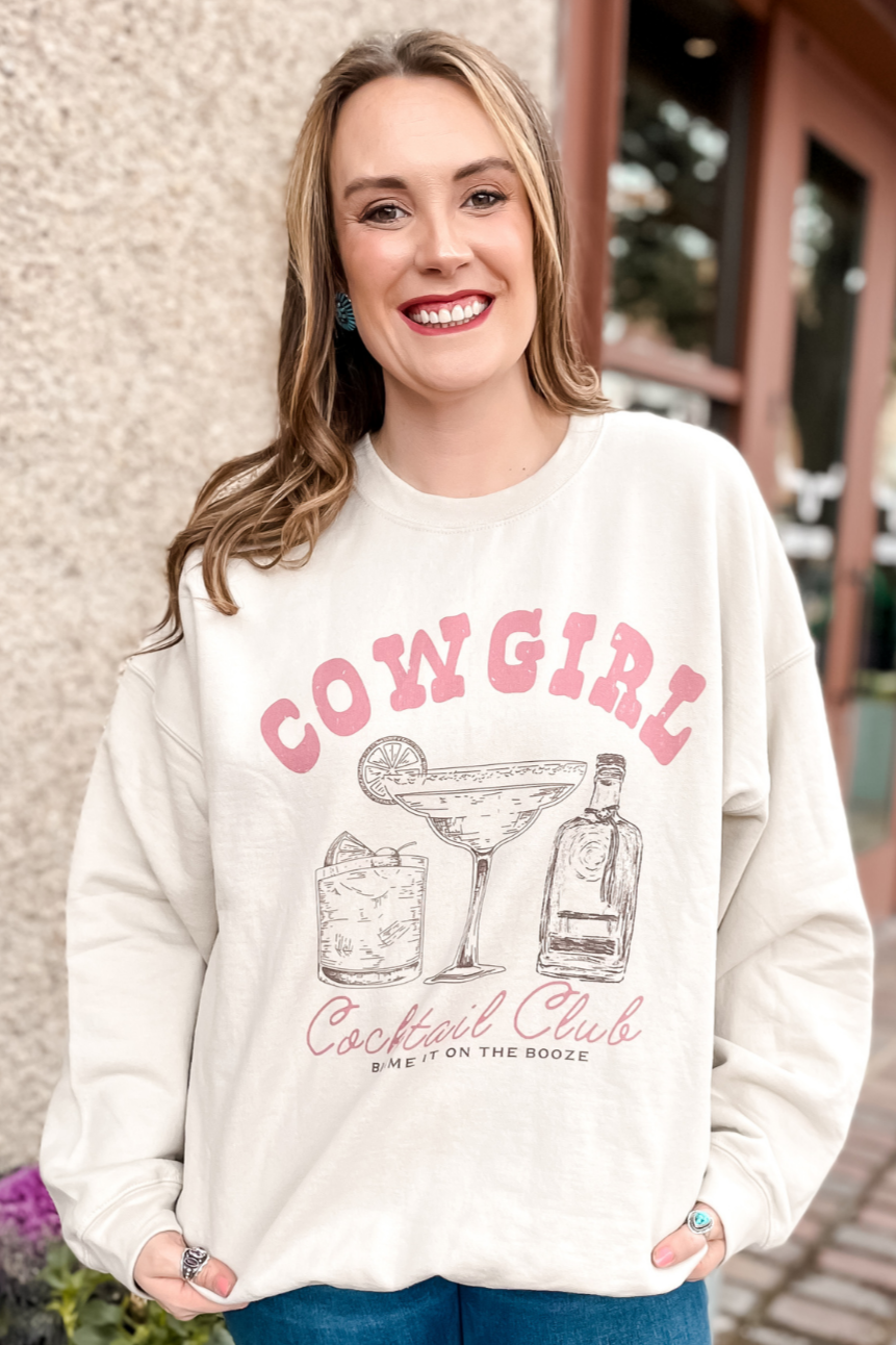 Cowgirl Cocktail Club Sweatshirt