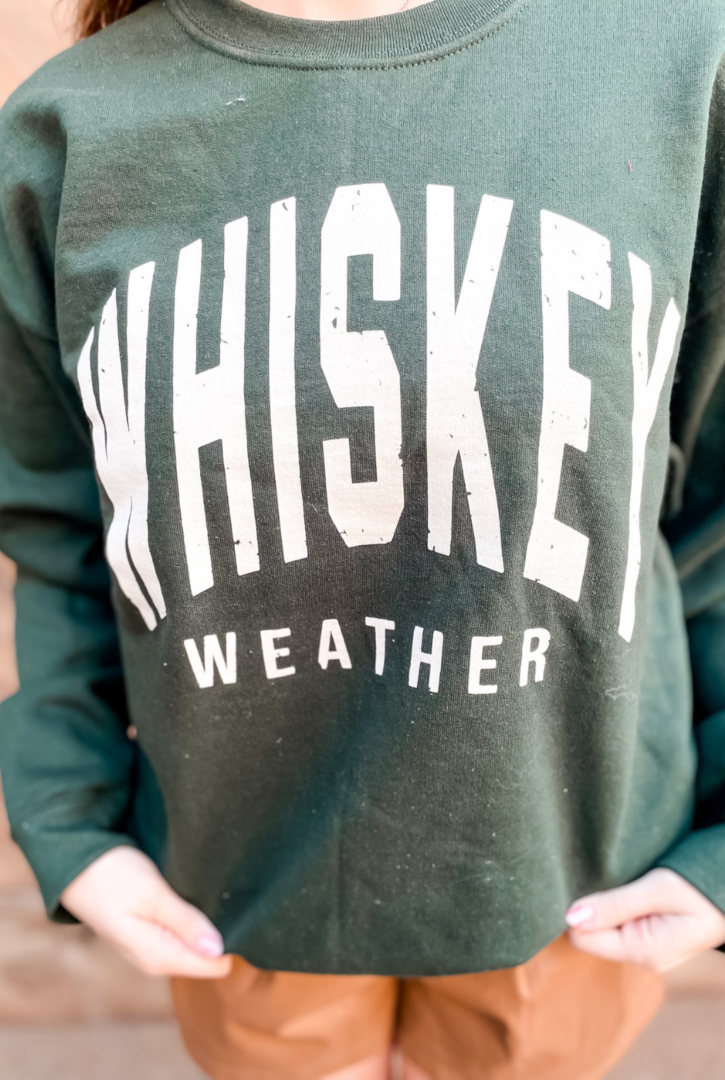 Whiskey Weather Sweatshirt - H Green