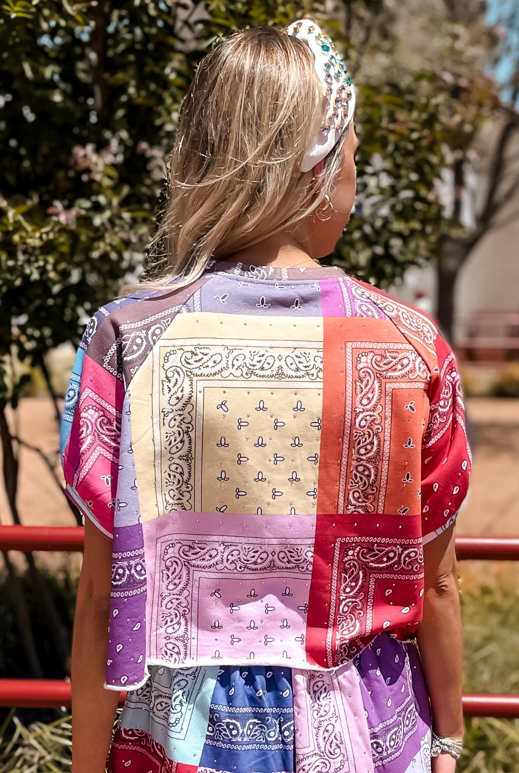 Rainbow Bandana Sweatshirt