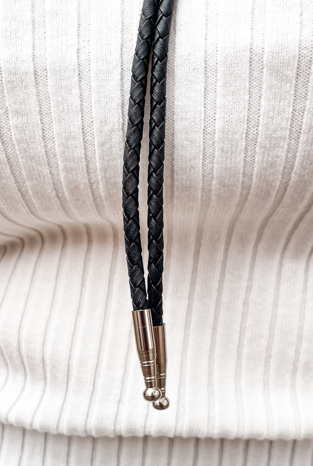 Baby Round Bolo Tie - Tucker Brown