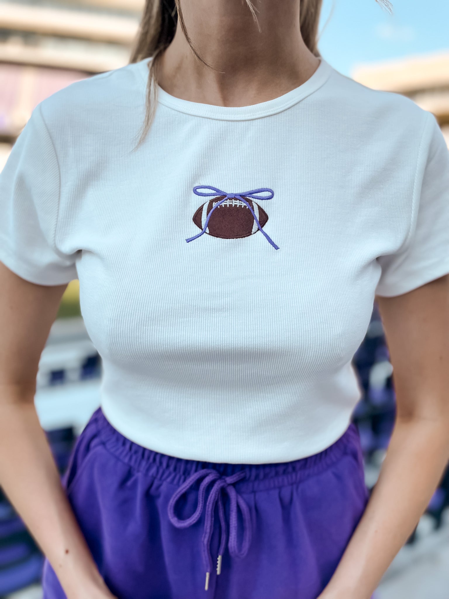 Tied Up Football T-Shirt