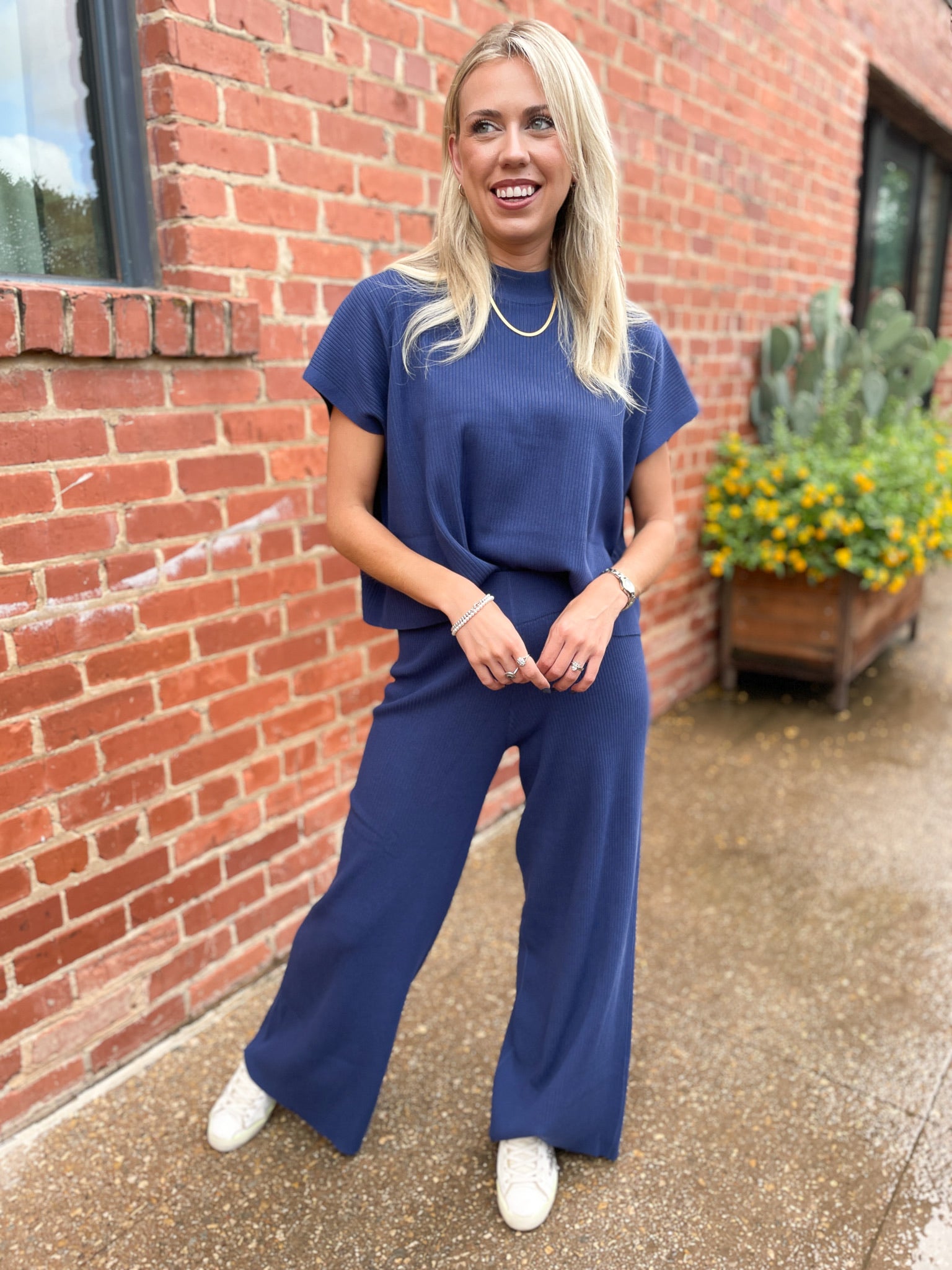 Shannon Says Set - Light Navy