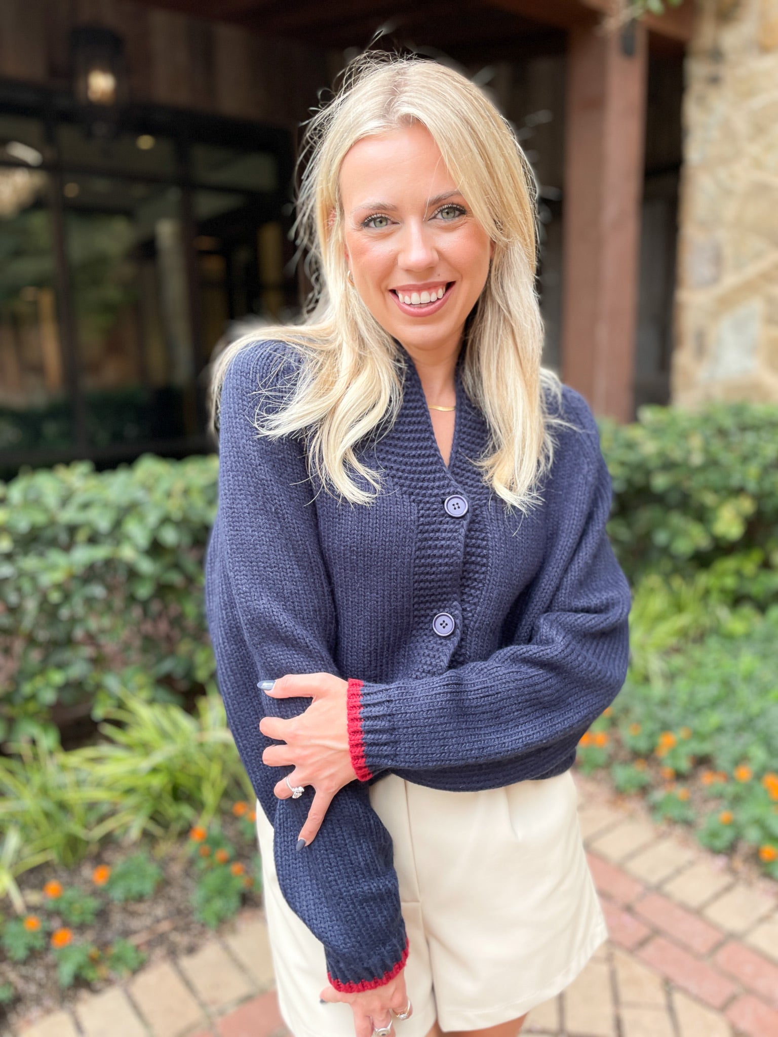 USA Varsity Flag Cardigan