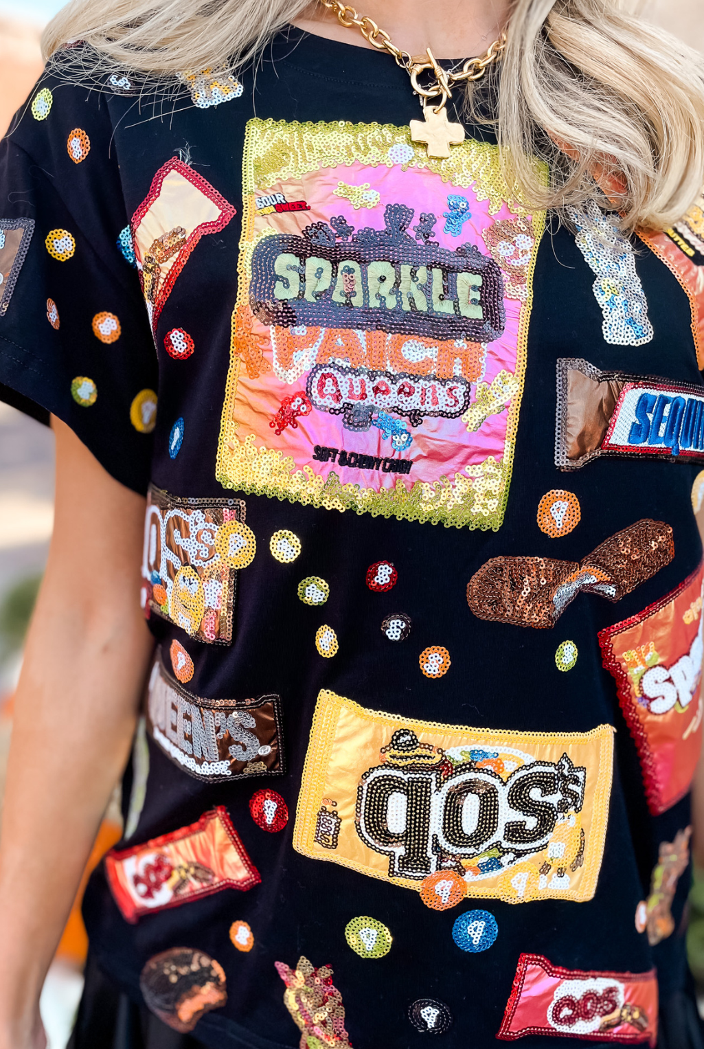 Queen Of Sparkles - Queen Of Candy Tee