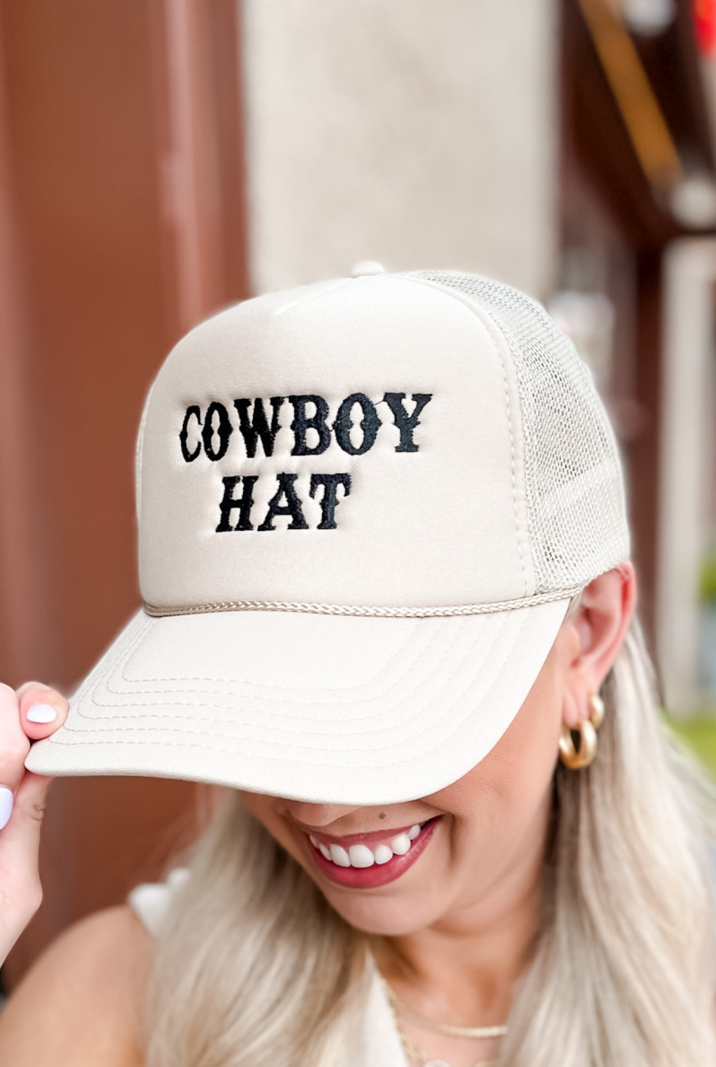 Cowboy Hat Trucker - Khaki