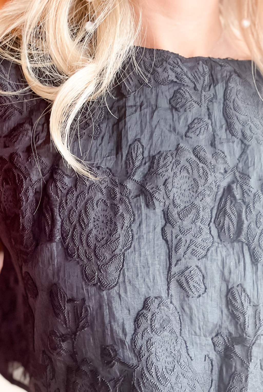 Doubly Damask Set - Black
