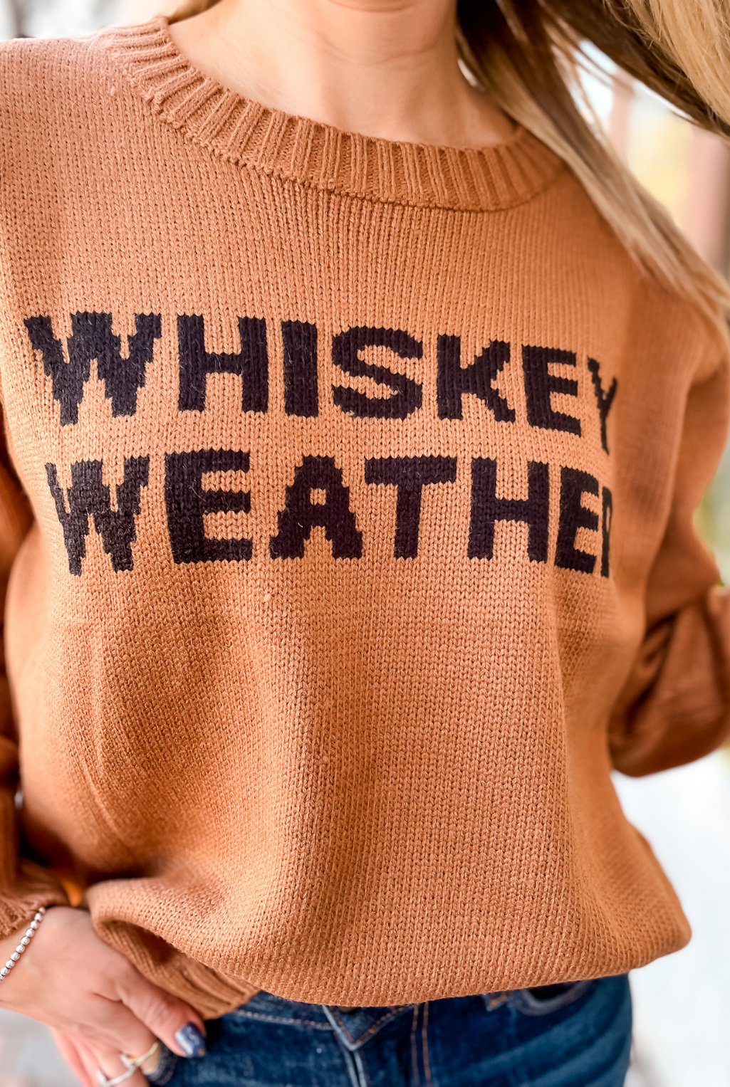 Whiskey Weather Sweater
