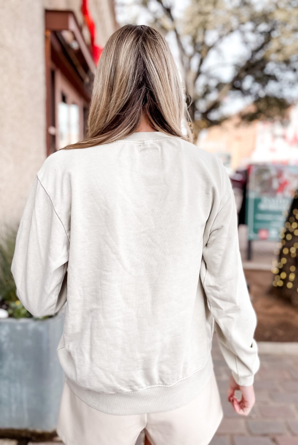 Tree Farm Sweatshirt - Oatmeal