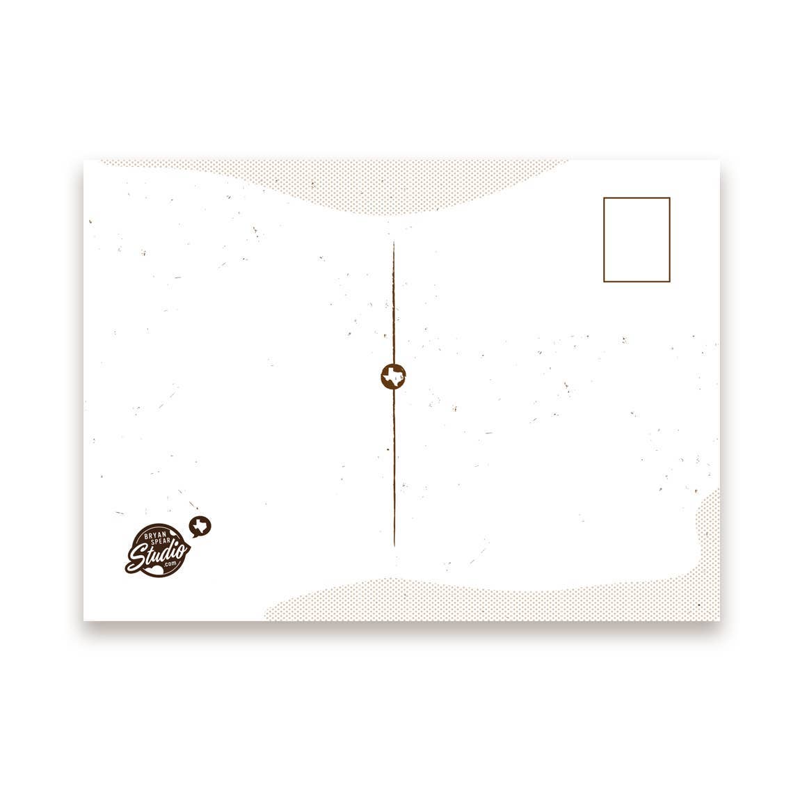 Longhorn Postcard