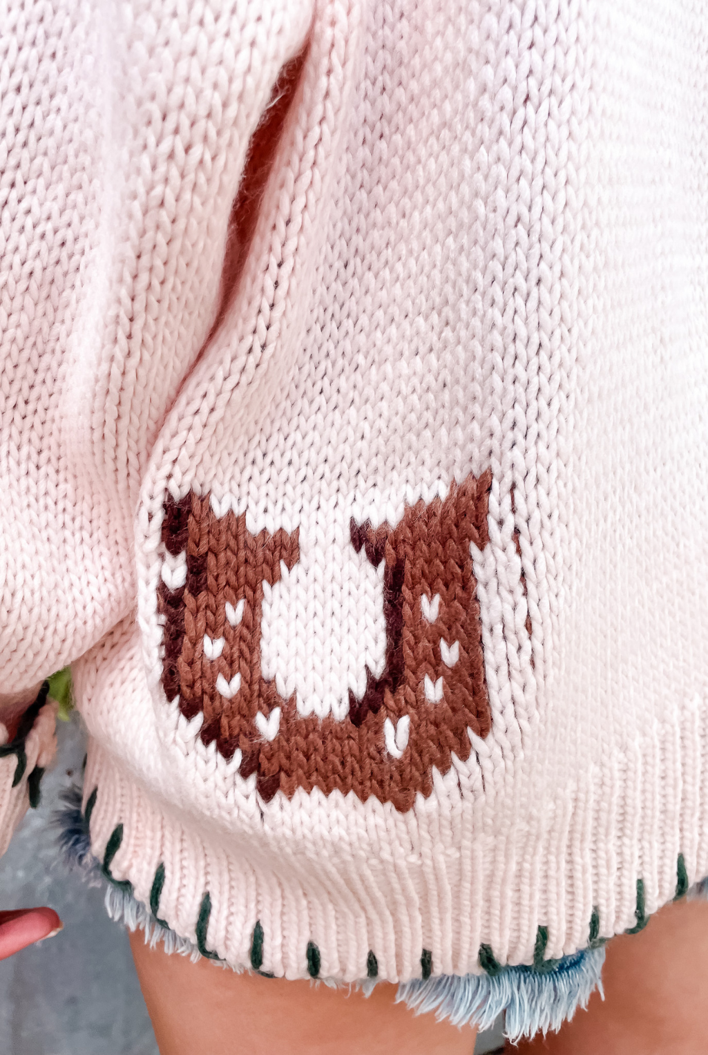 Fair Filly Horse Sweater - Pink