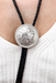 Baby Round Bolo Tie - Tucker Brown