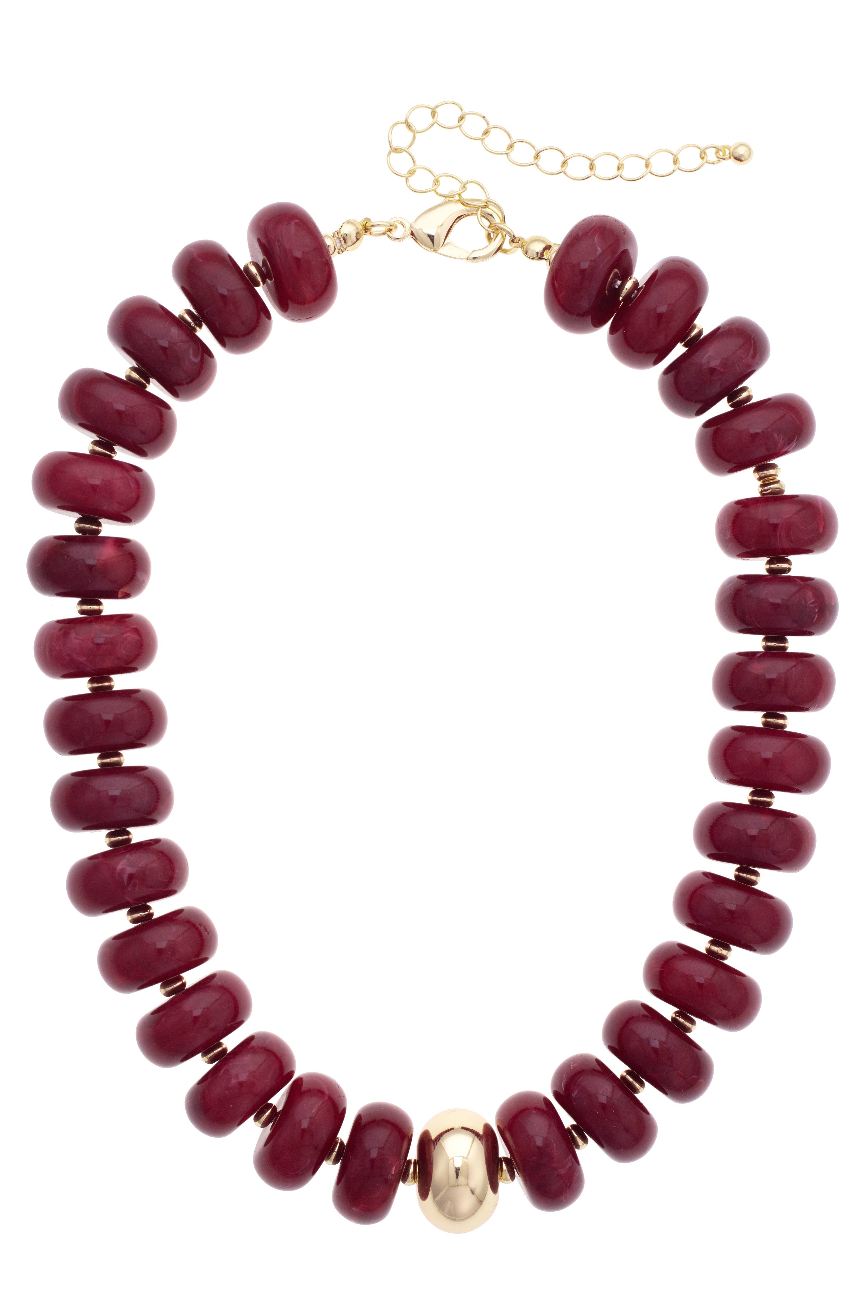 San Sebastián Resin Necklace