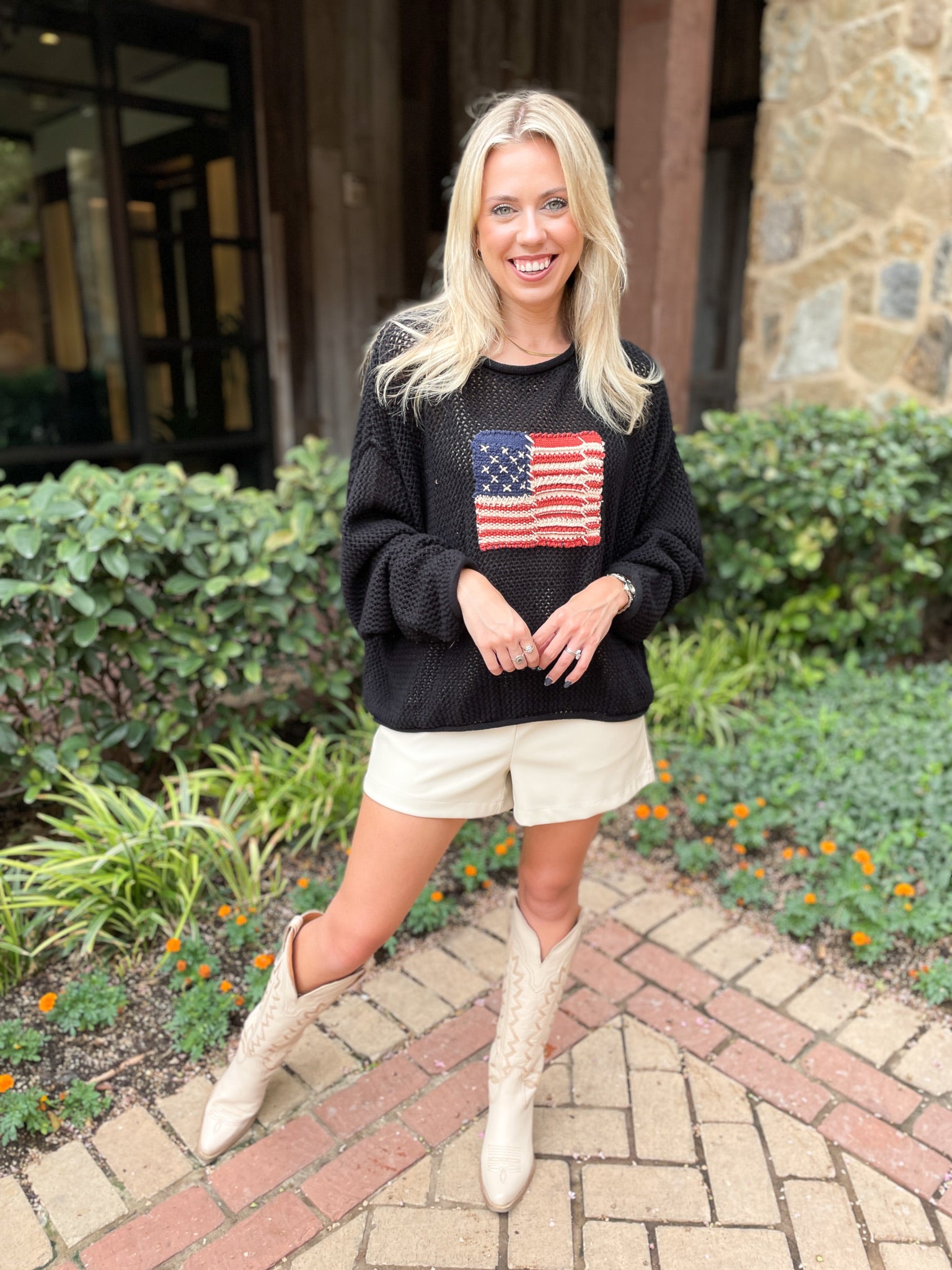 Betsy Ross Sweater - Black