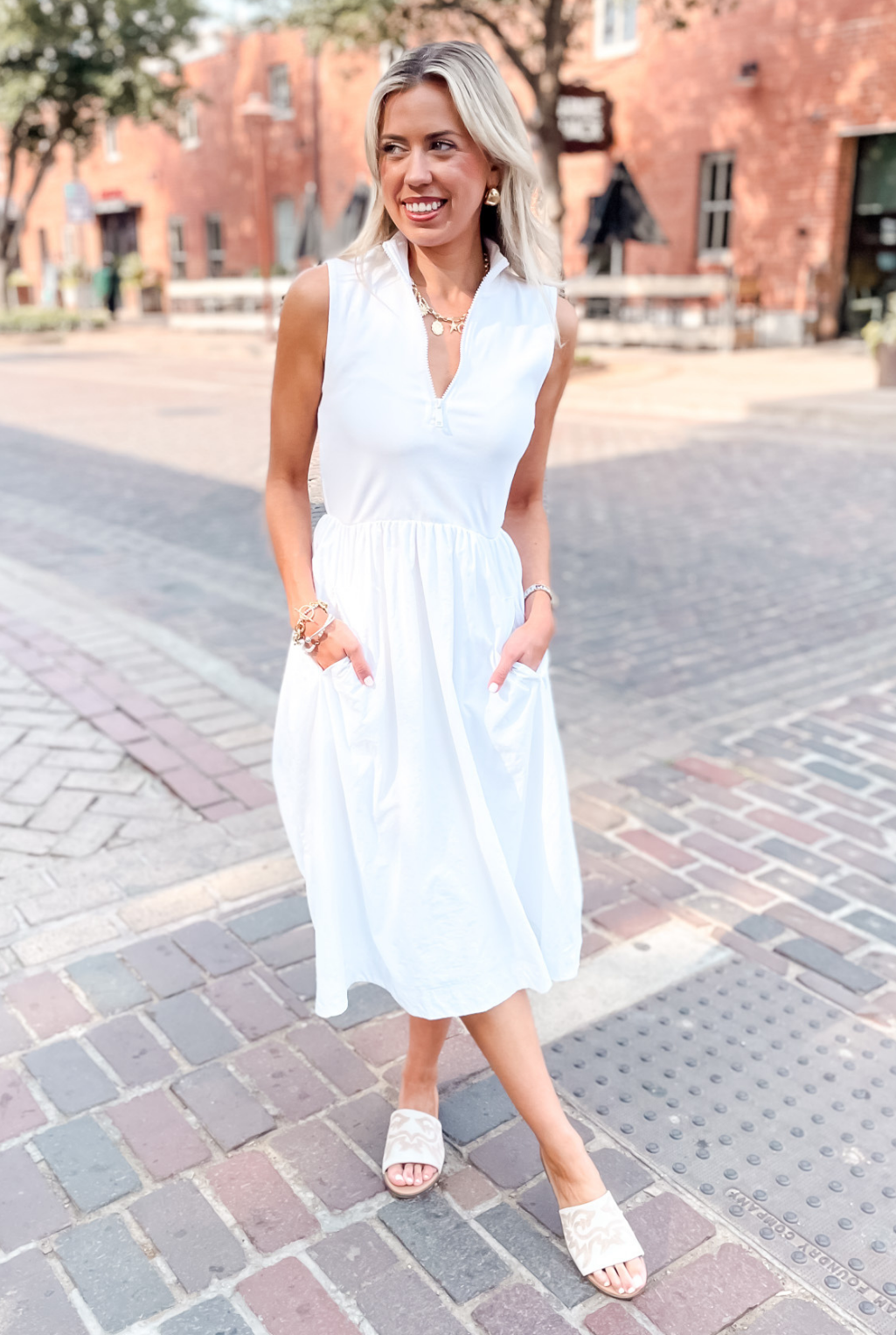 Berlin Dress - White