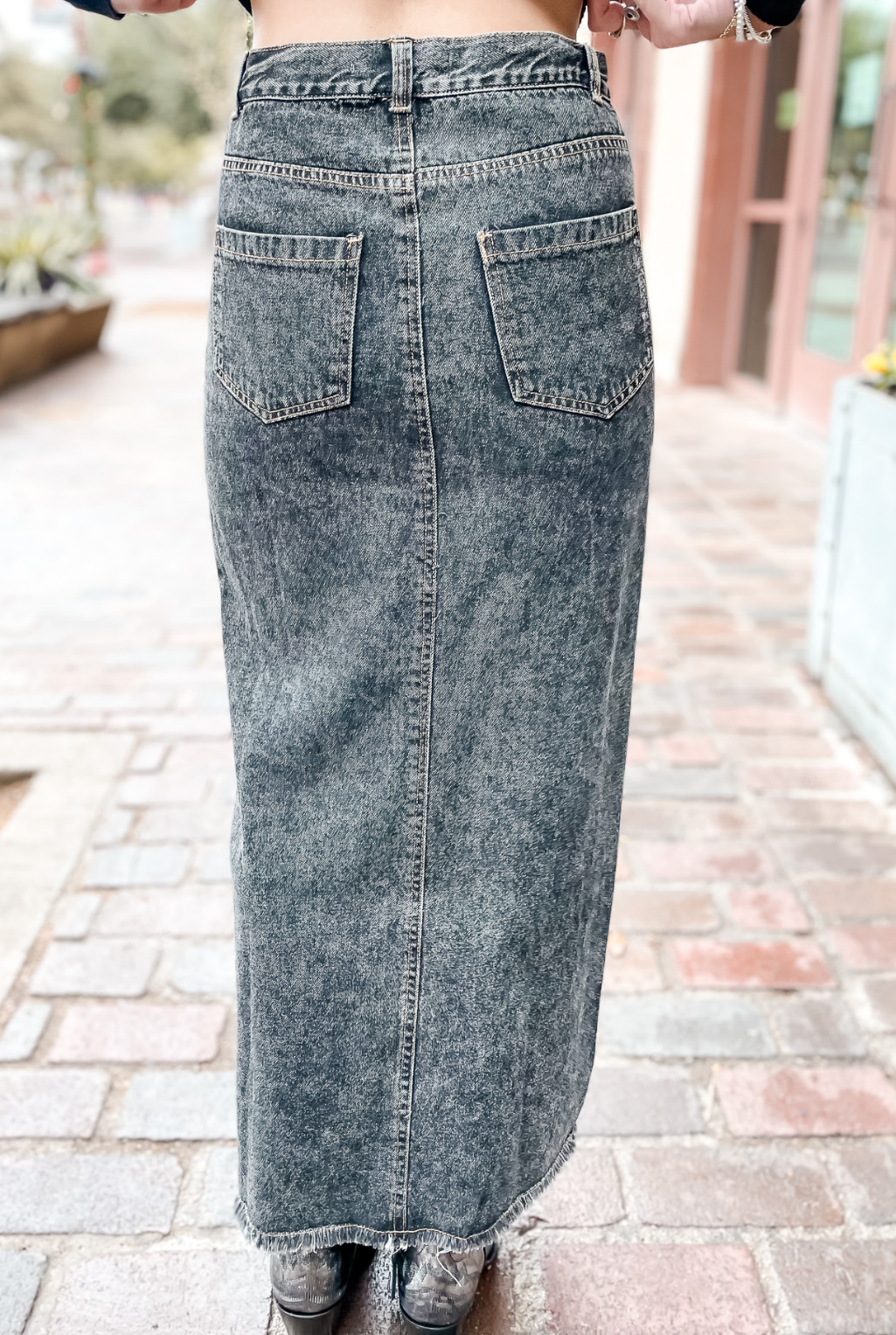 Jennie Denim Midi Skirt