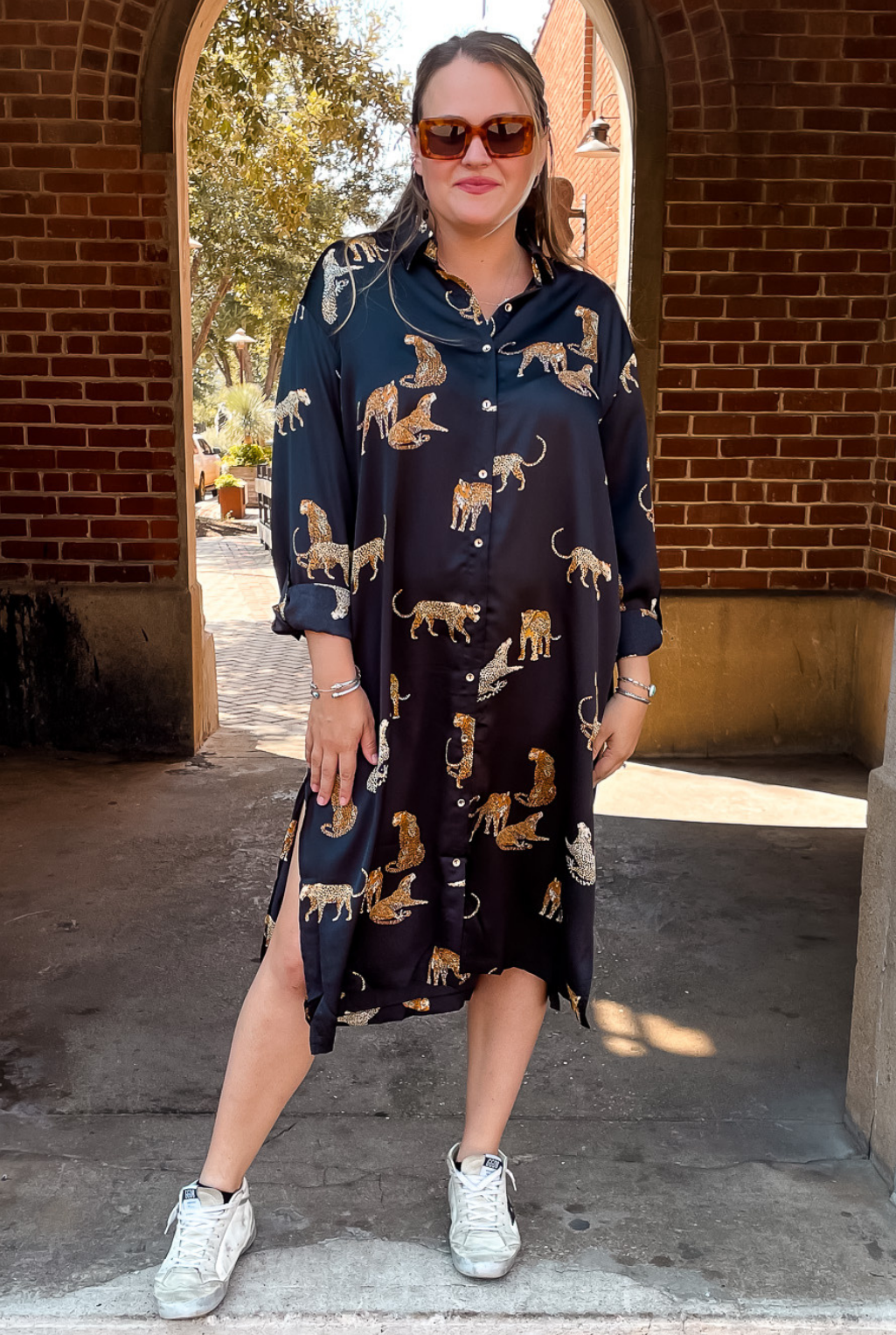 Cats Meow Dress - Black